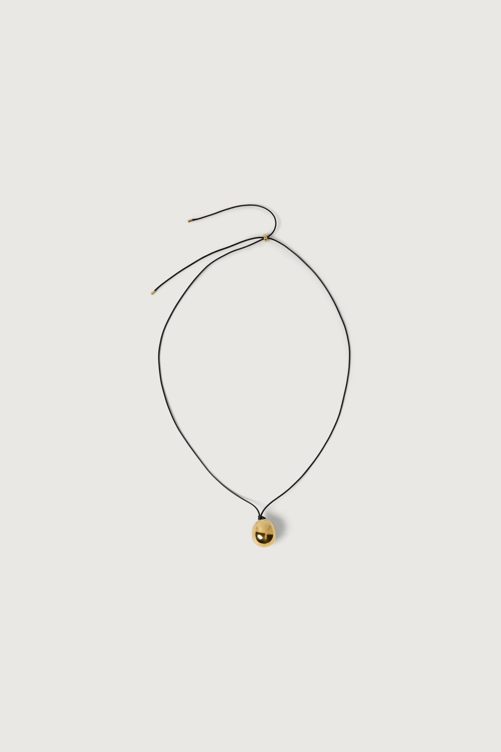 ADJUSTABLE NECKLACE WITH GOLD PENDANT - Image 4