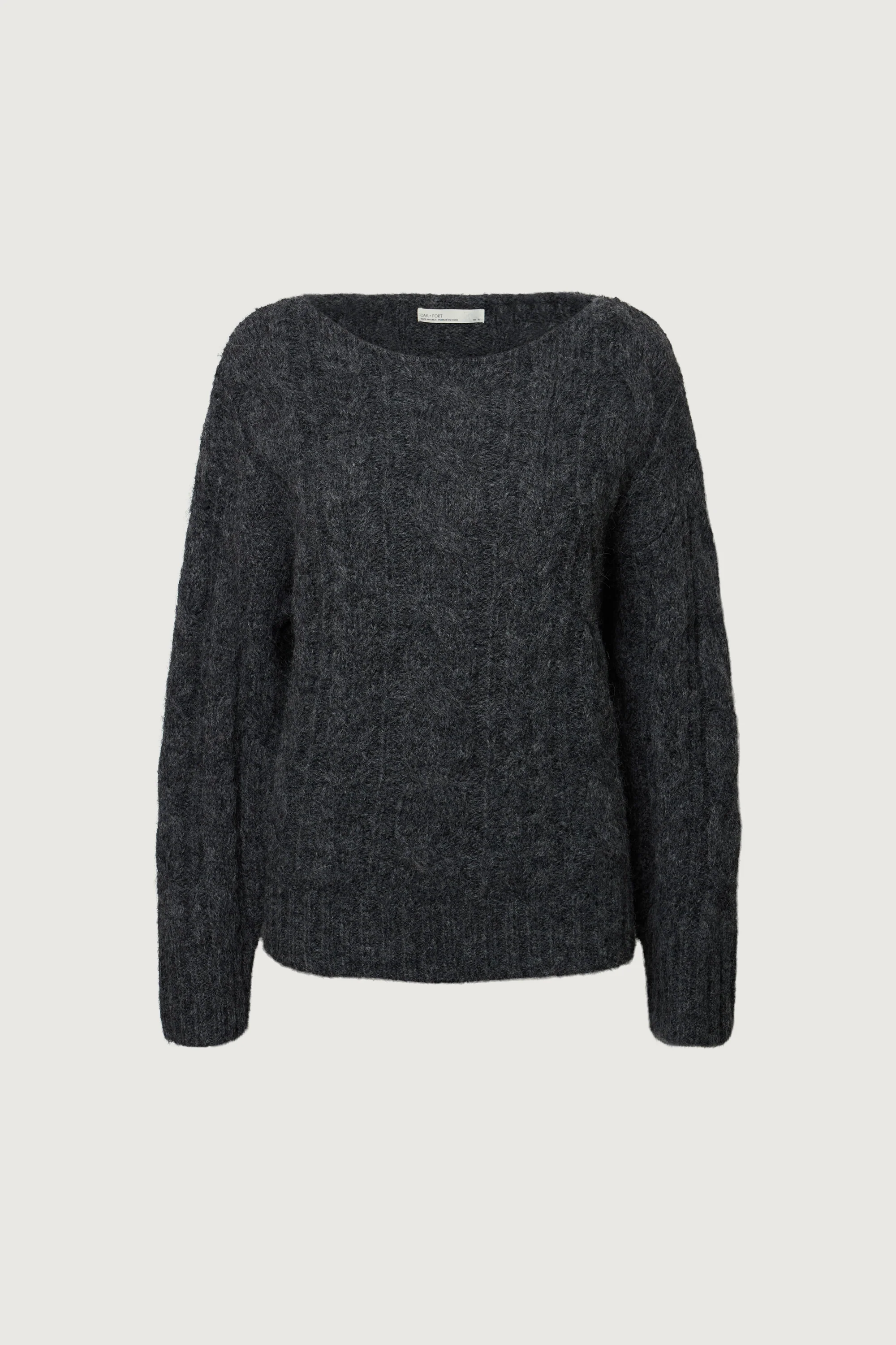ALPACA AND WOOL-BLEND CABLE KNIT SWEATER - Image 6