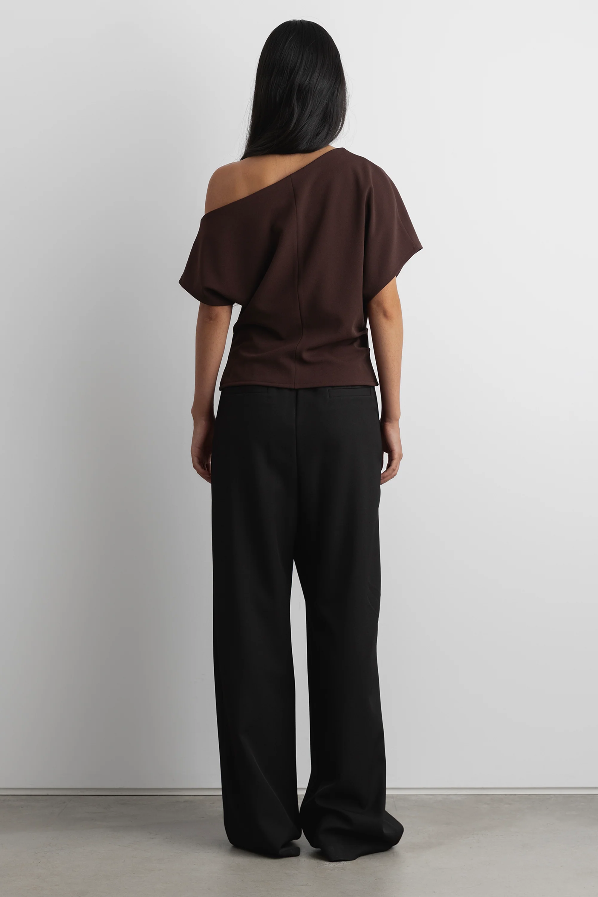ASYMMETRICAL OFF SHOULDER TOP - Image 5