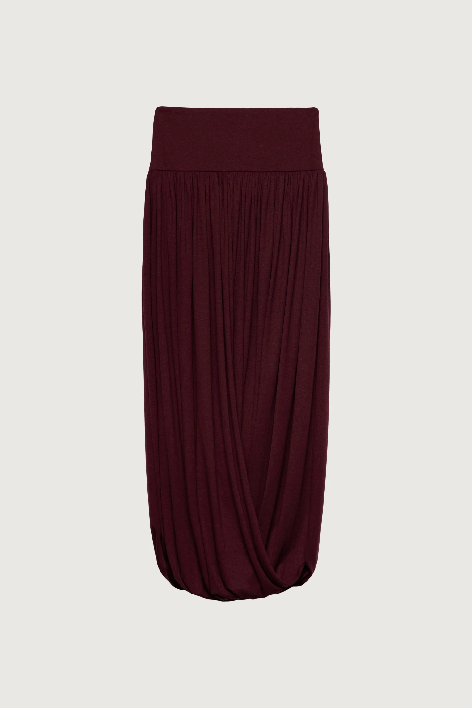 DRAPED MIDI SKIRT - Image 6