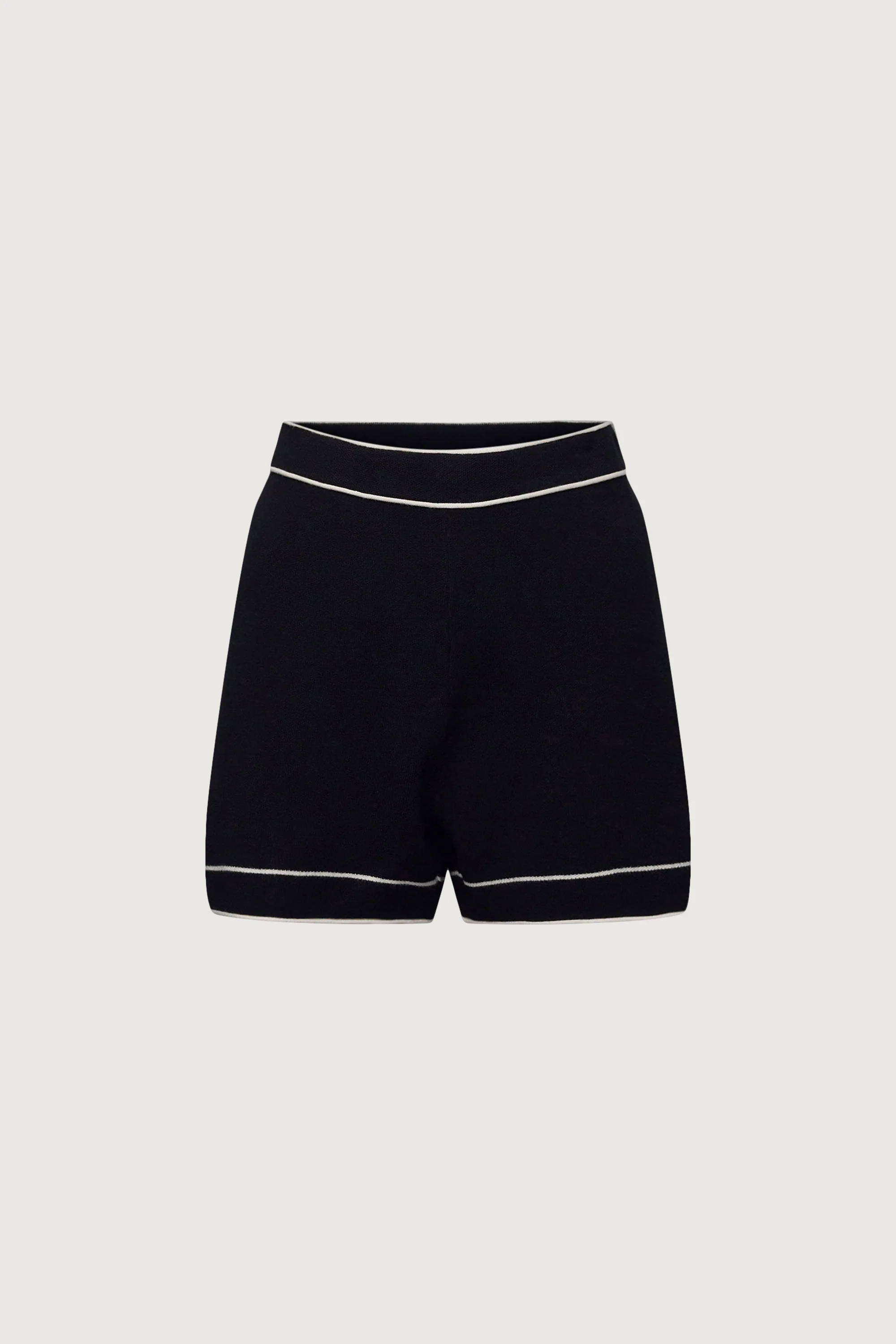 CONTRAST TRIM KNIT SHORT - Image 6