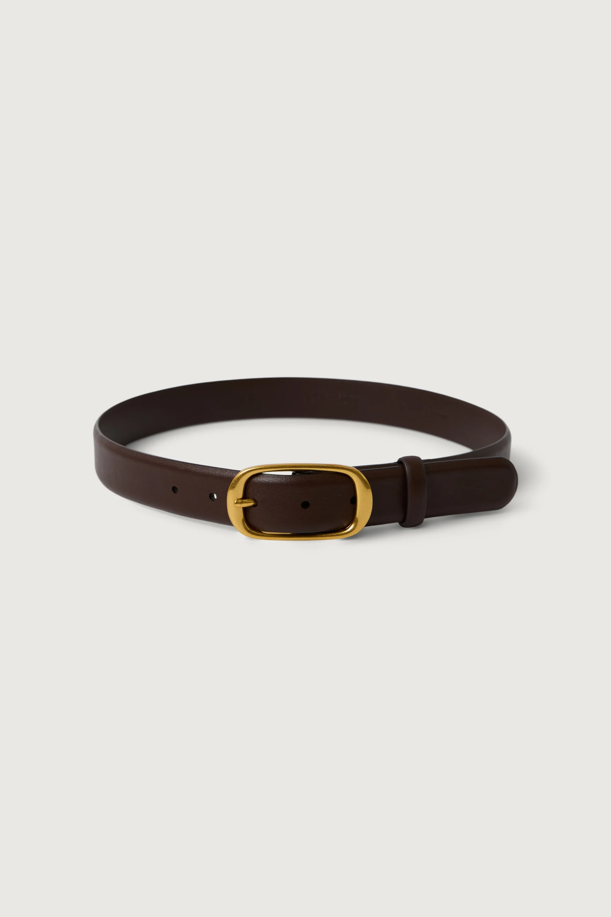 BLAKE OVAL LEATHER BELT - Image 4