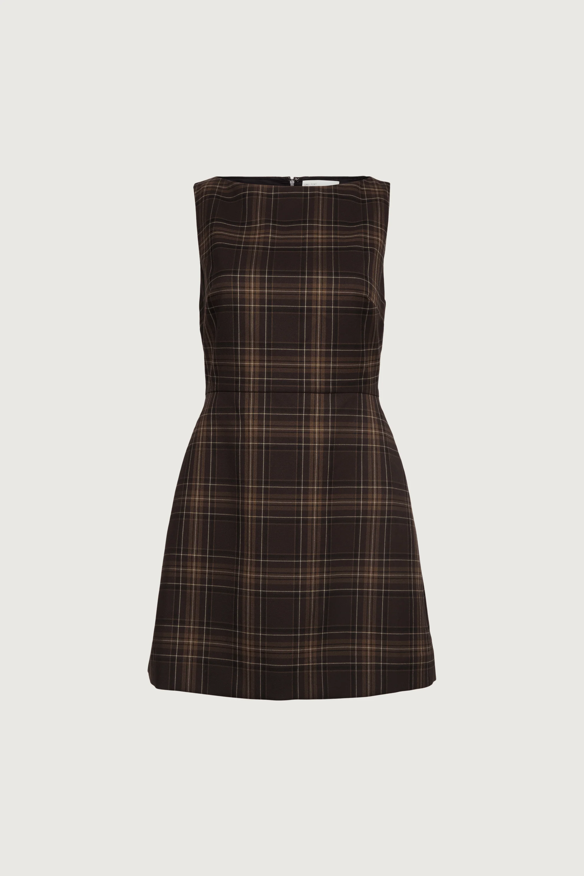 BOAT NECK MINI DRESS WITH POCKETS - Image 12