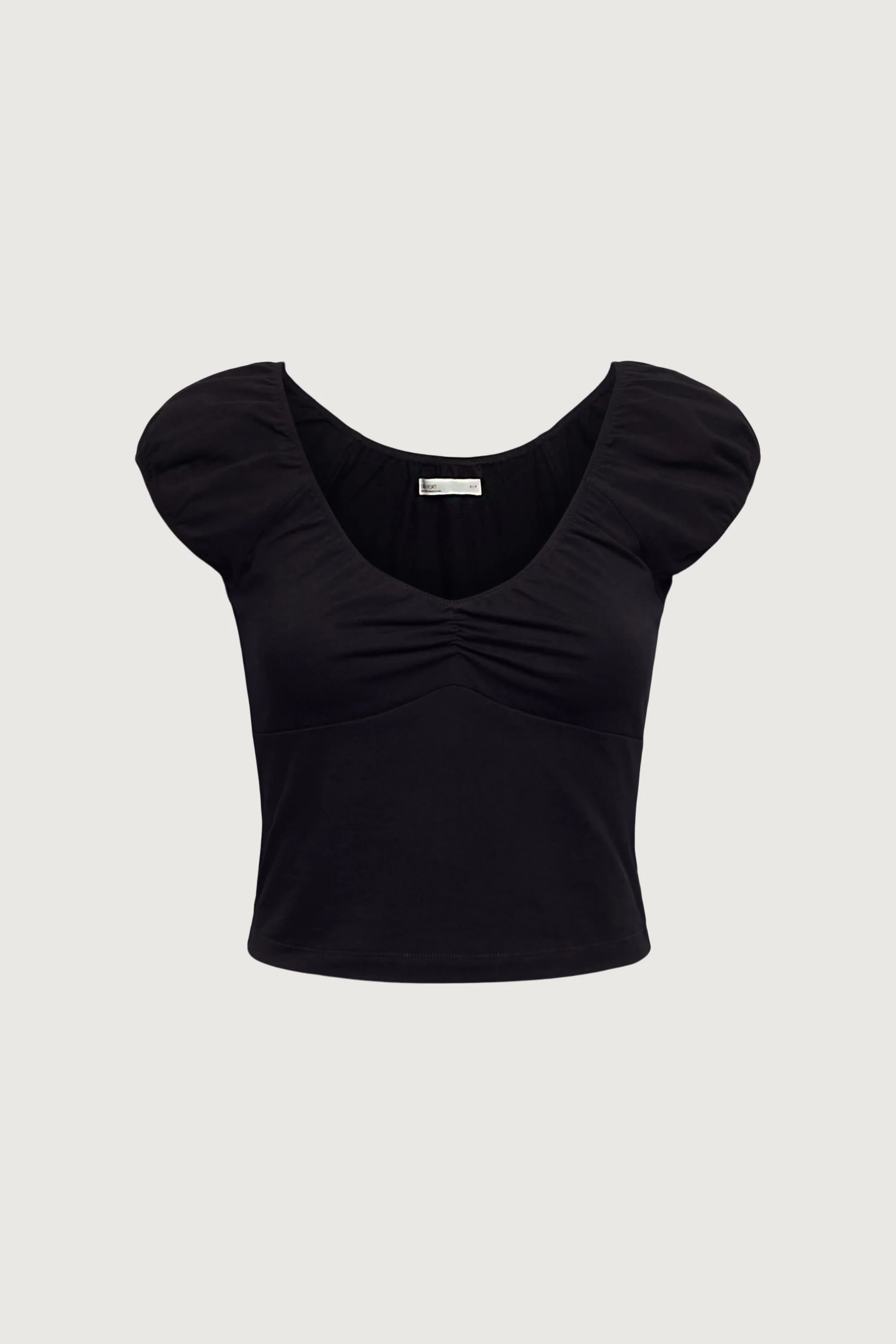 CAP SLEEVE CROPPED TOP - Image 2