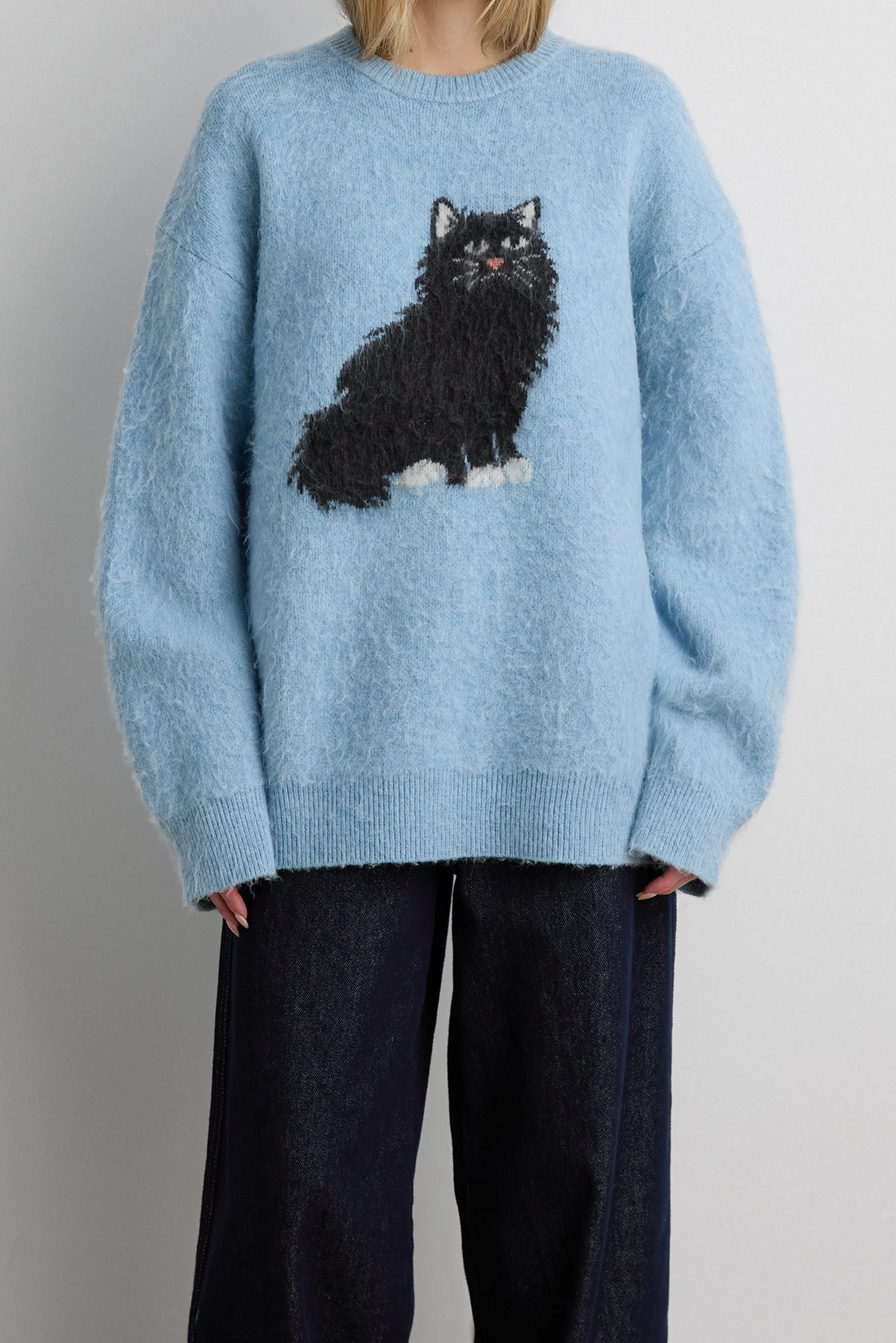 CAT CREWNECK SWEATER - Image 6
