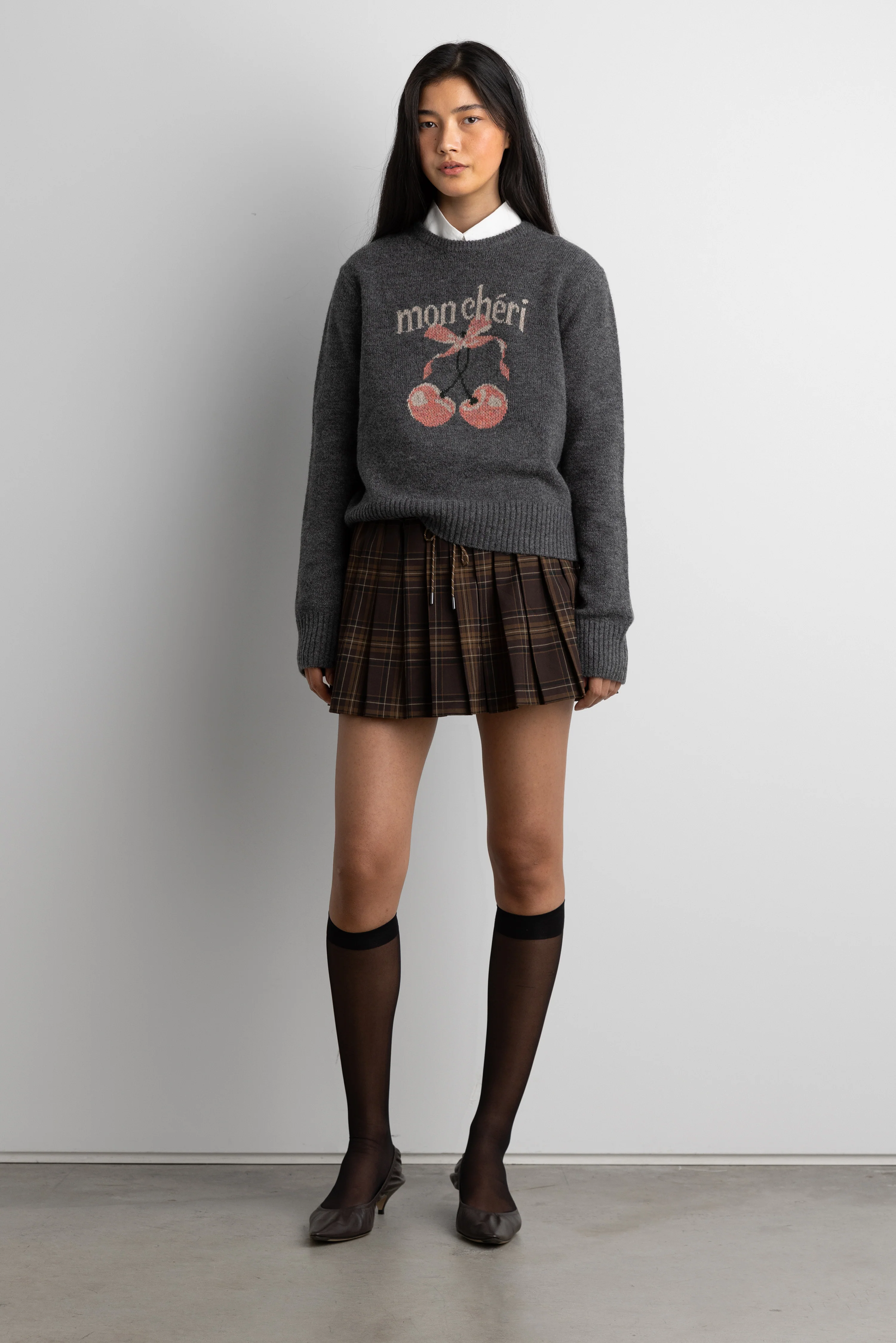 CHERRY INTARSIA SWEATER - Image 6