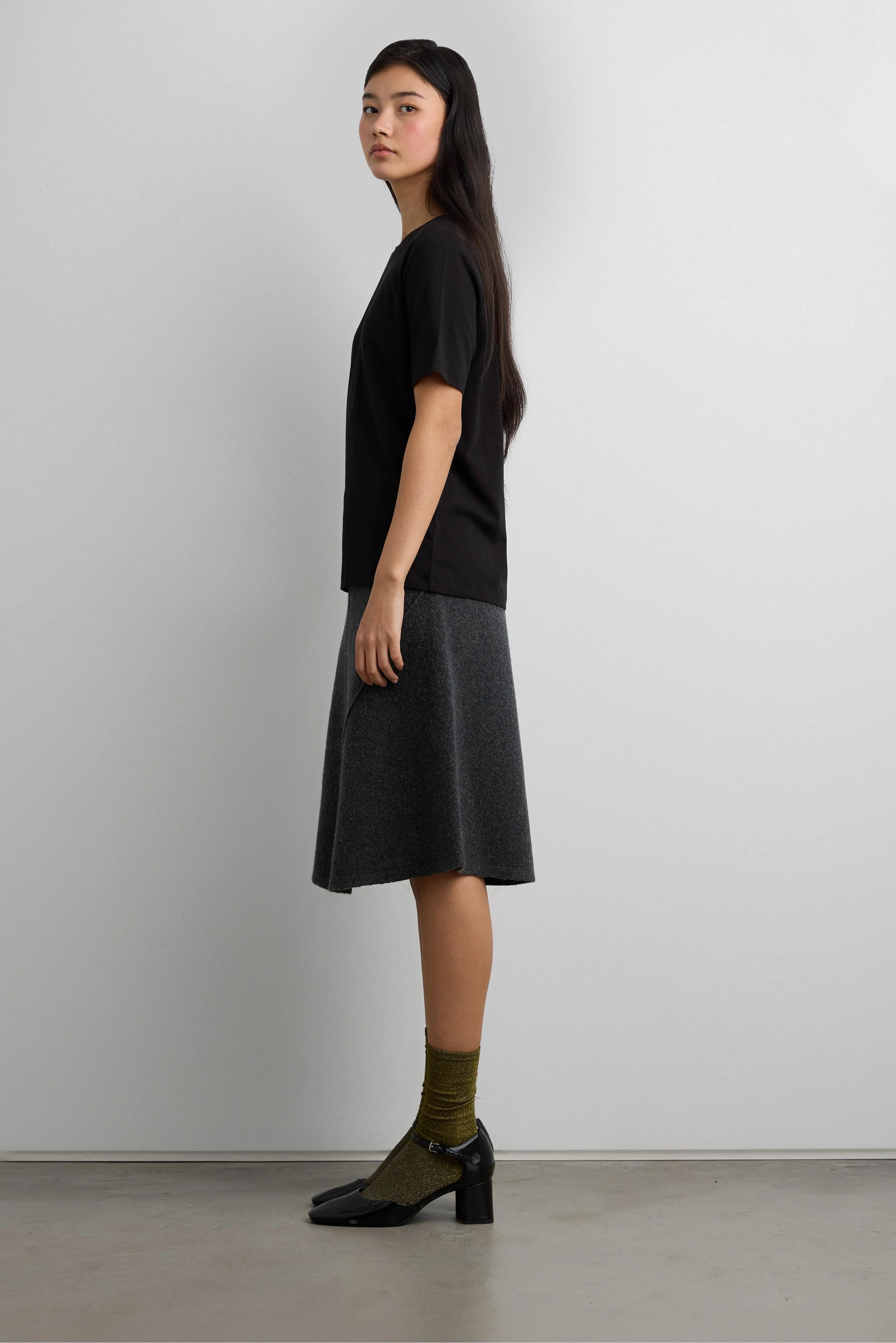 COTTON MODAL CLASSIC FIT CREWNECK T-SHIRT - Image 4