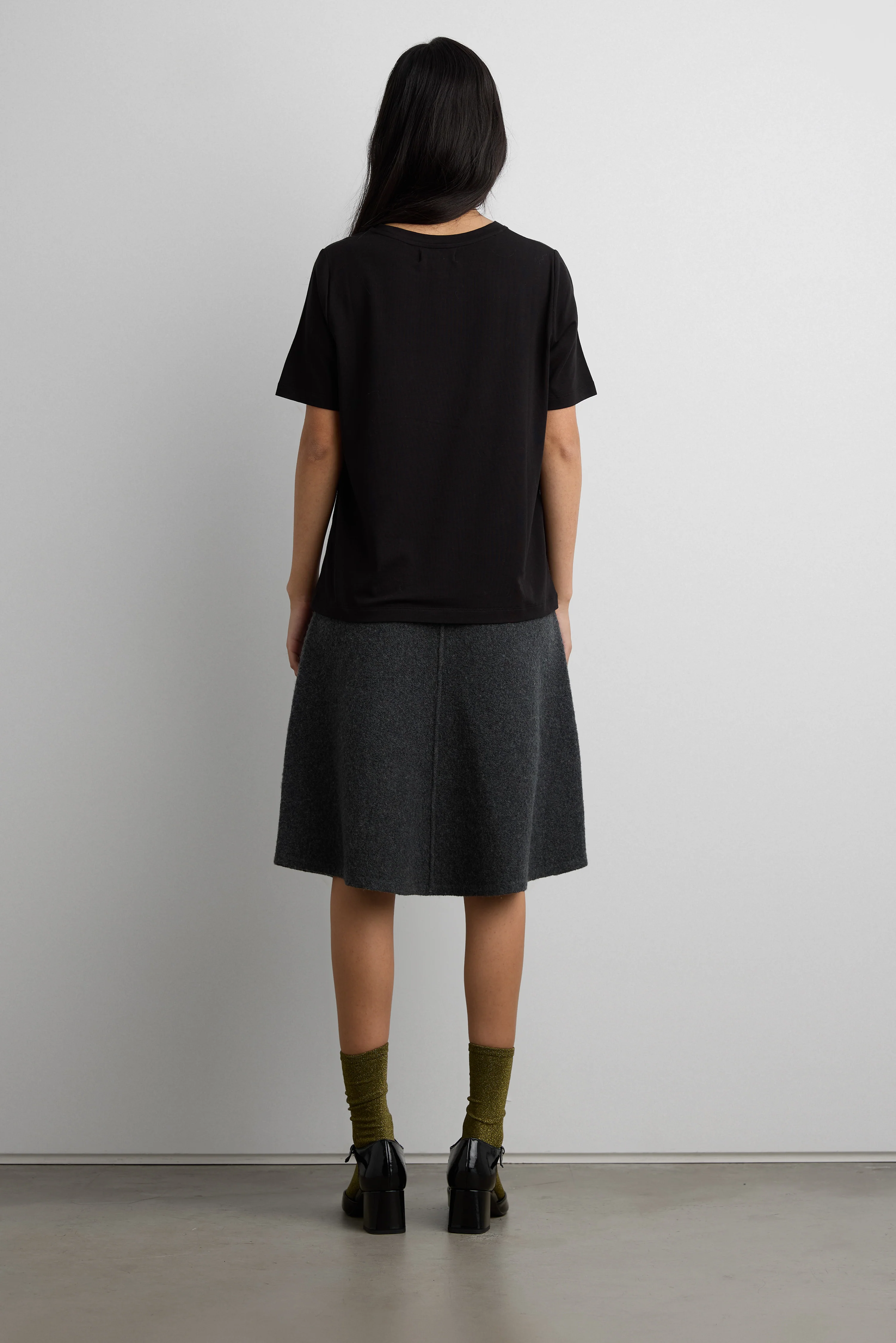 COTTON MODAL CLASSIC FIT CREWNECK T-SHIRT - Image 5