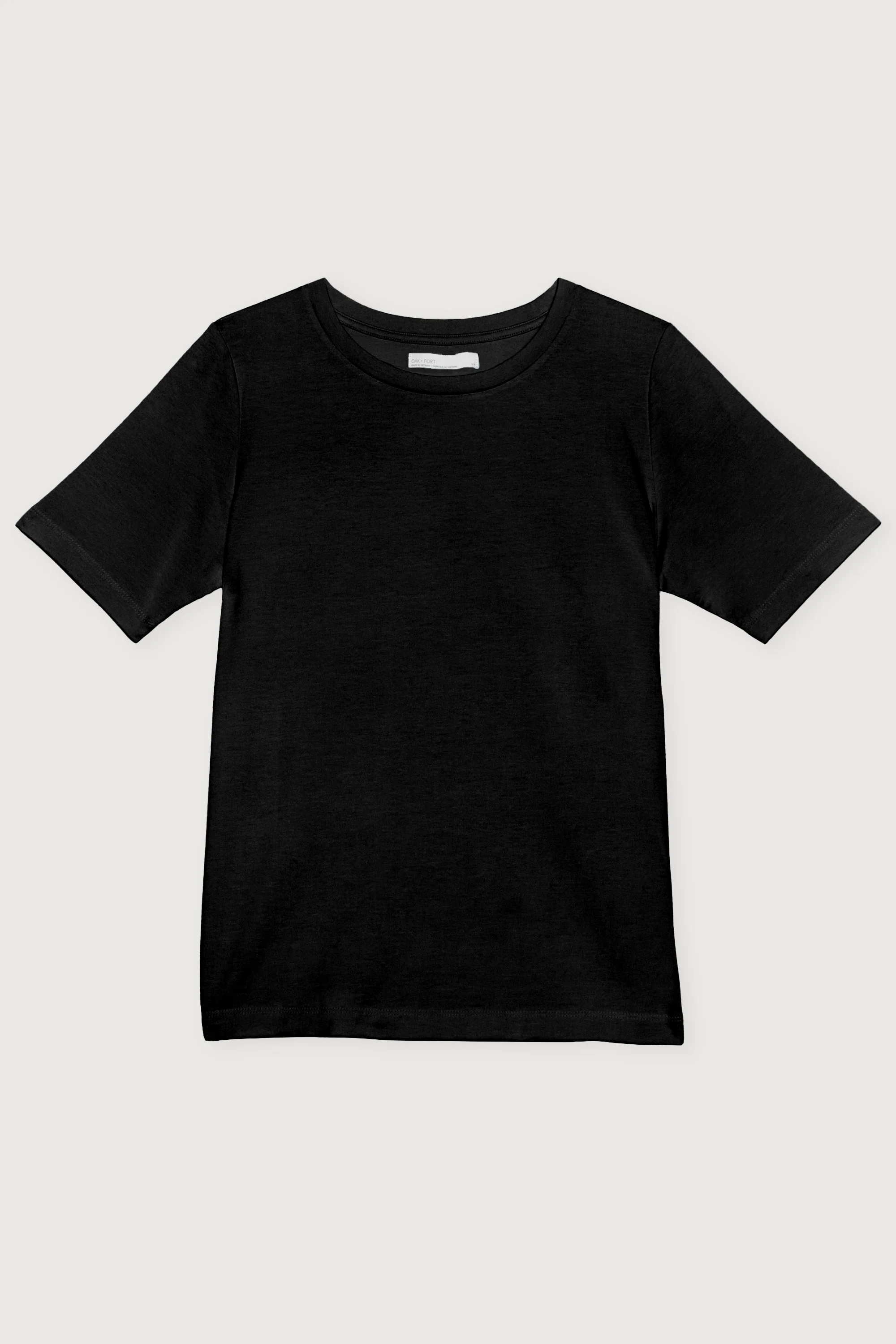 COTTON MODAL CREWNECK T-SHIRT - Image 4