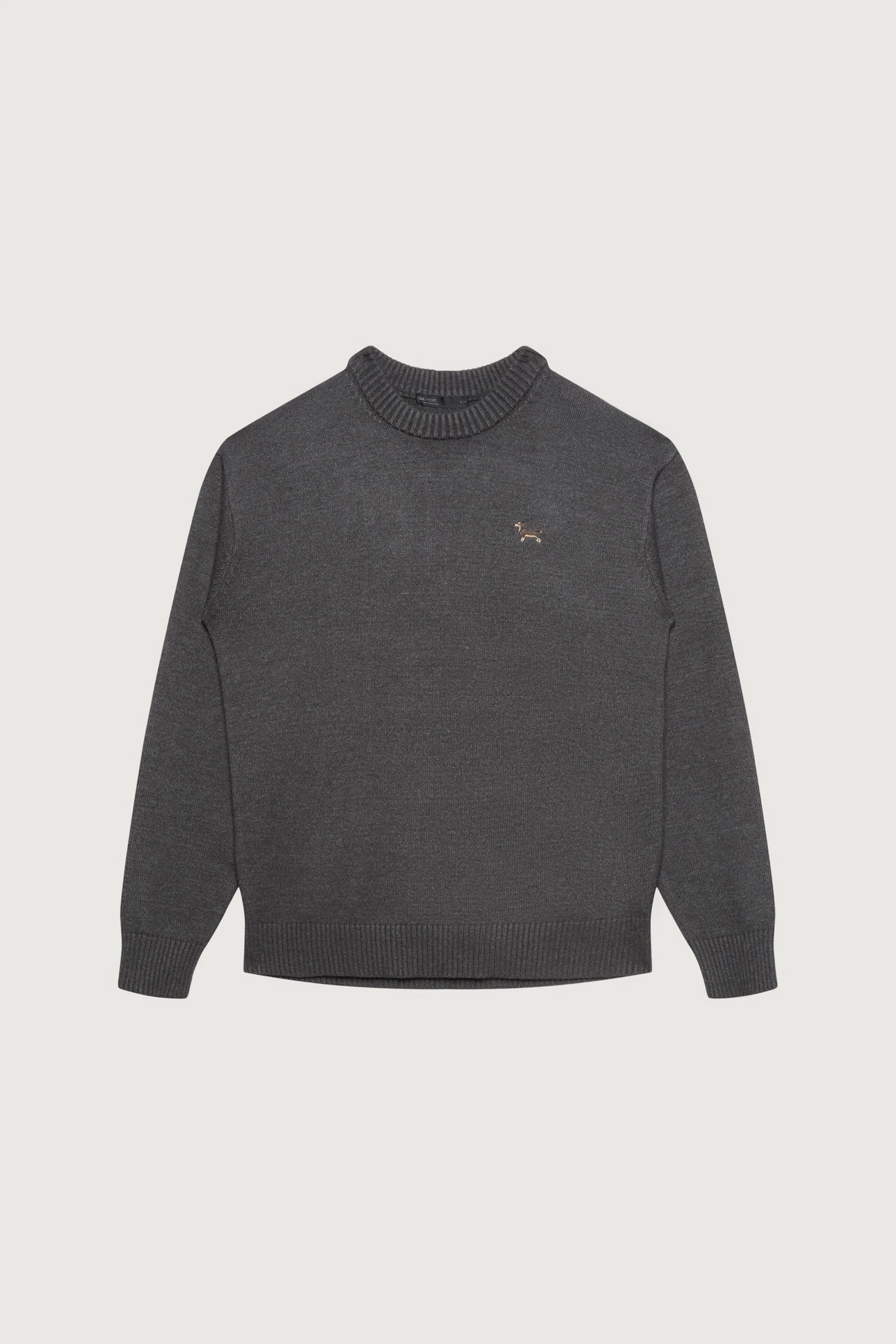 CLASSIC FITTED EMBROIDERED SWEATER - Image 5