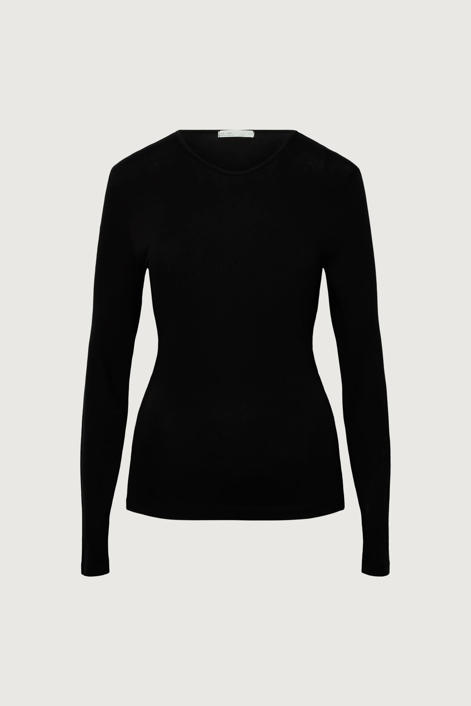 CLASSIC TENCEL LONG SLEEVE TOP - Image 6