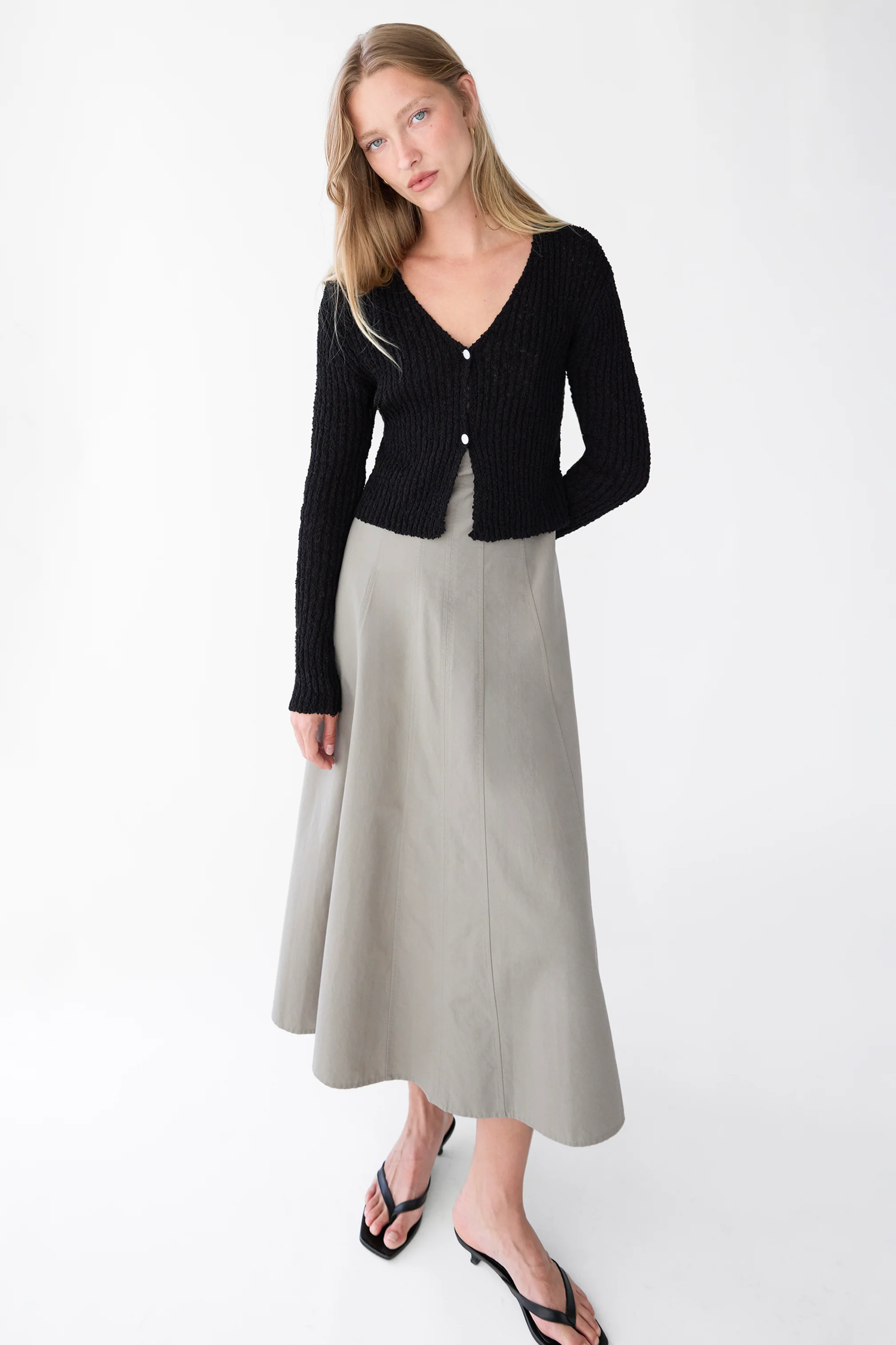 LIGHTWEIGHT KNIT CARDIGAN - Image 13