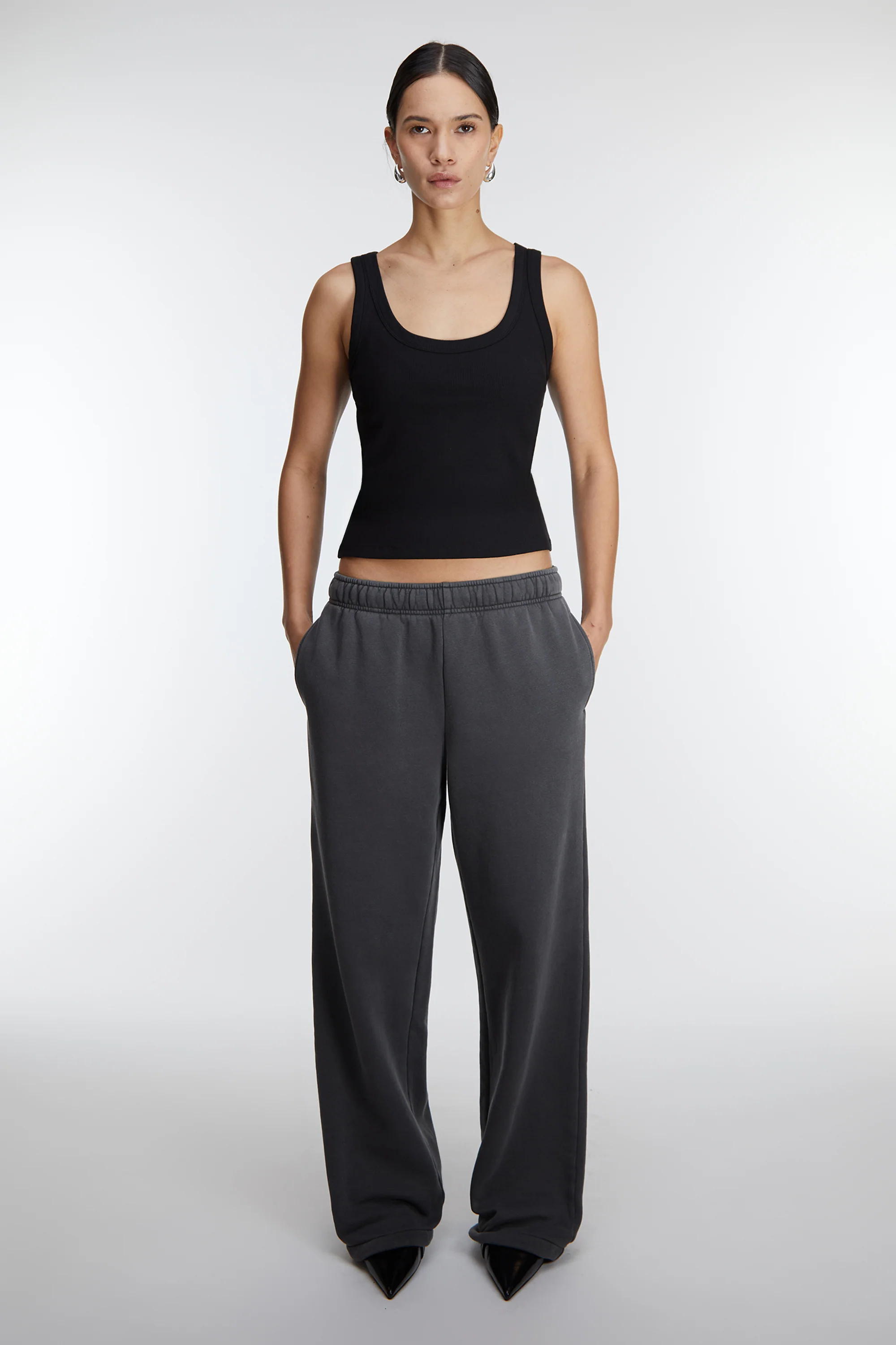 FLEECE STUDIO STRAIGHT LEG SWEATPANT - Image 7