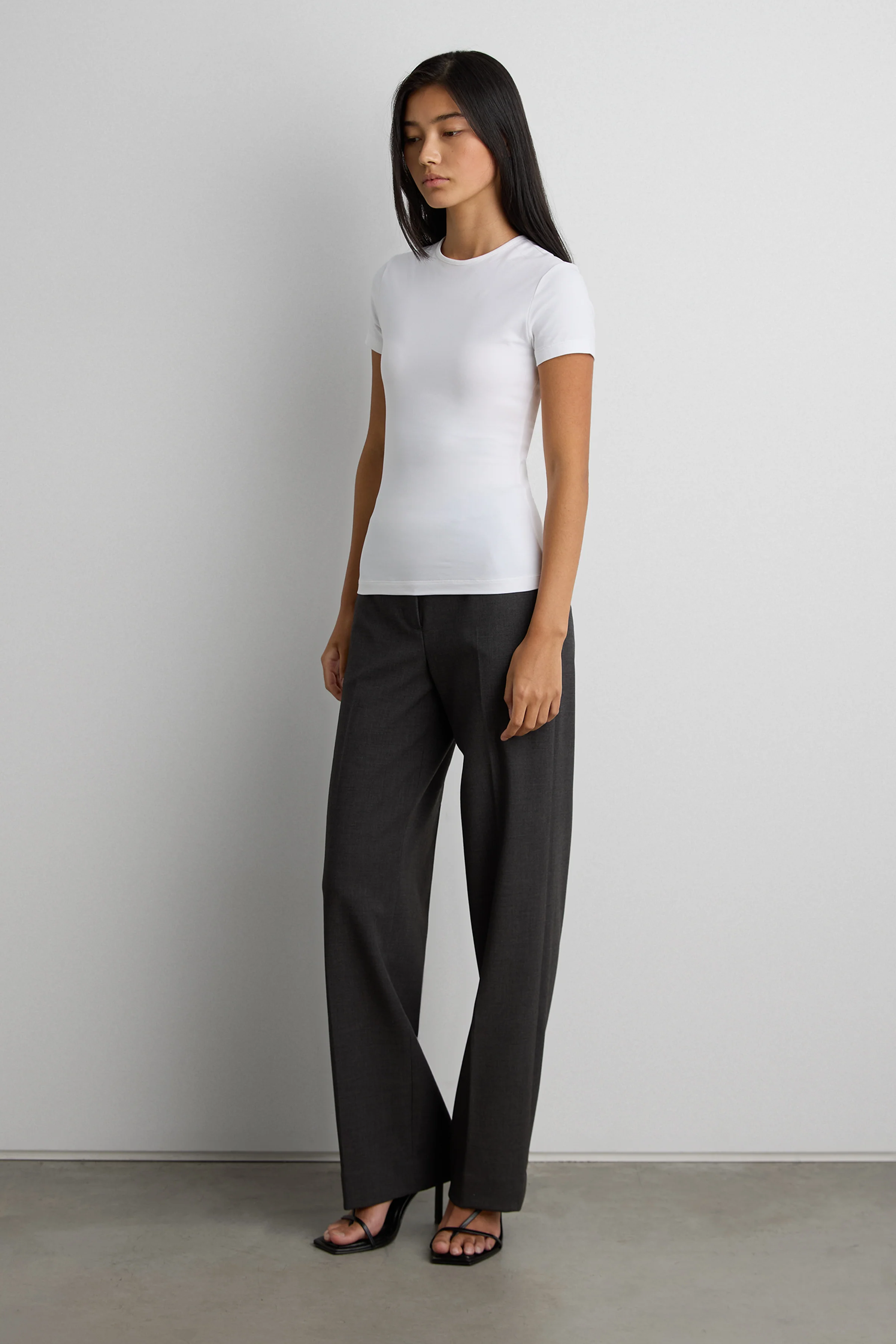 COTTON JERSEY SLIM FIT T-SHIRT - Image 2