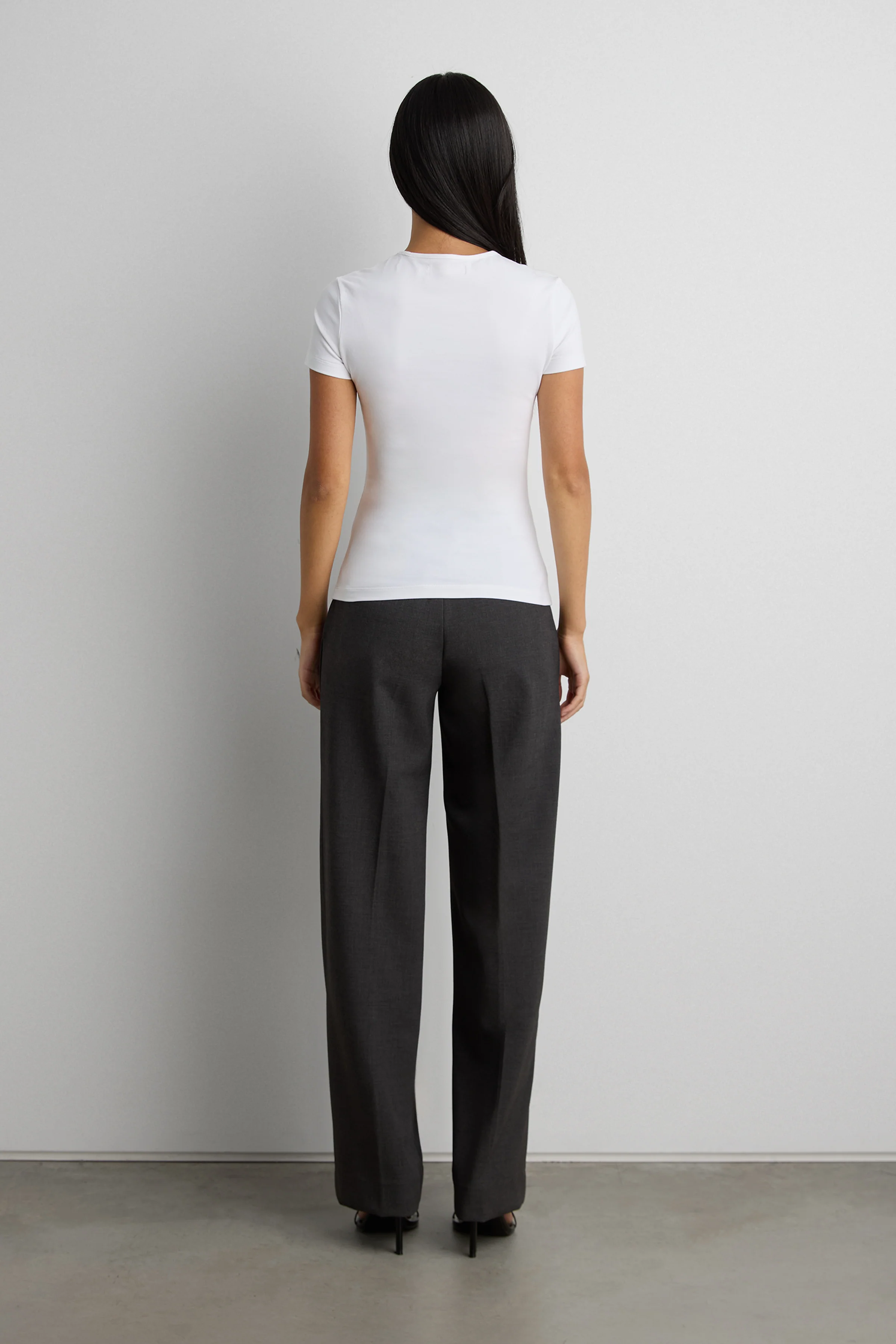 COTTON JERSEY SLIM FIT T-SHIRT - Image 3
