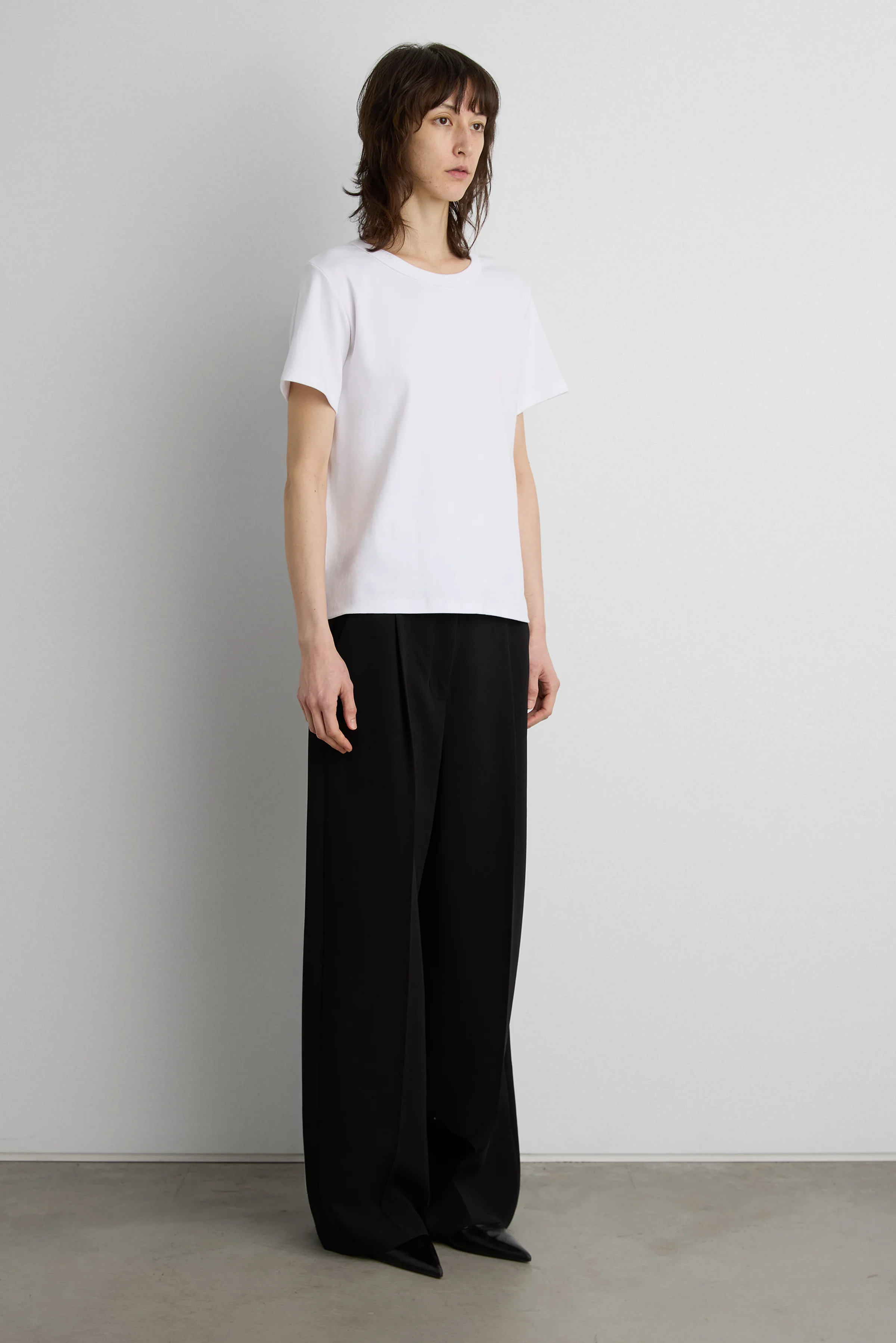 MIDWEIGHT COTTON CREWNECK T-SHIRT - Image 3