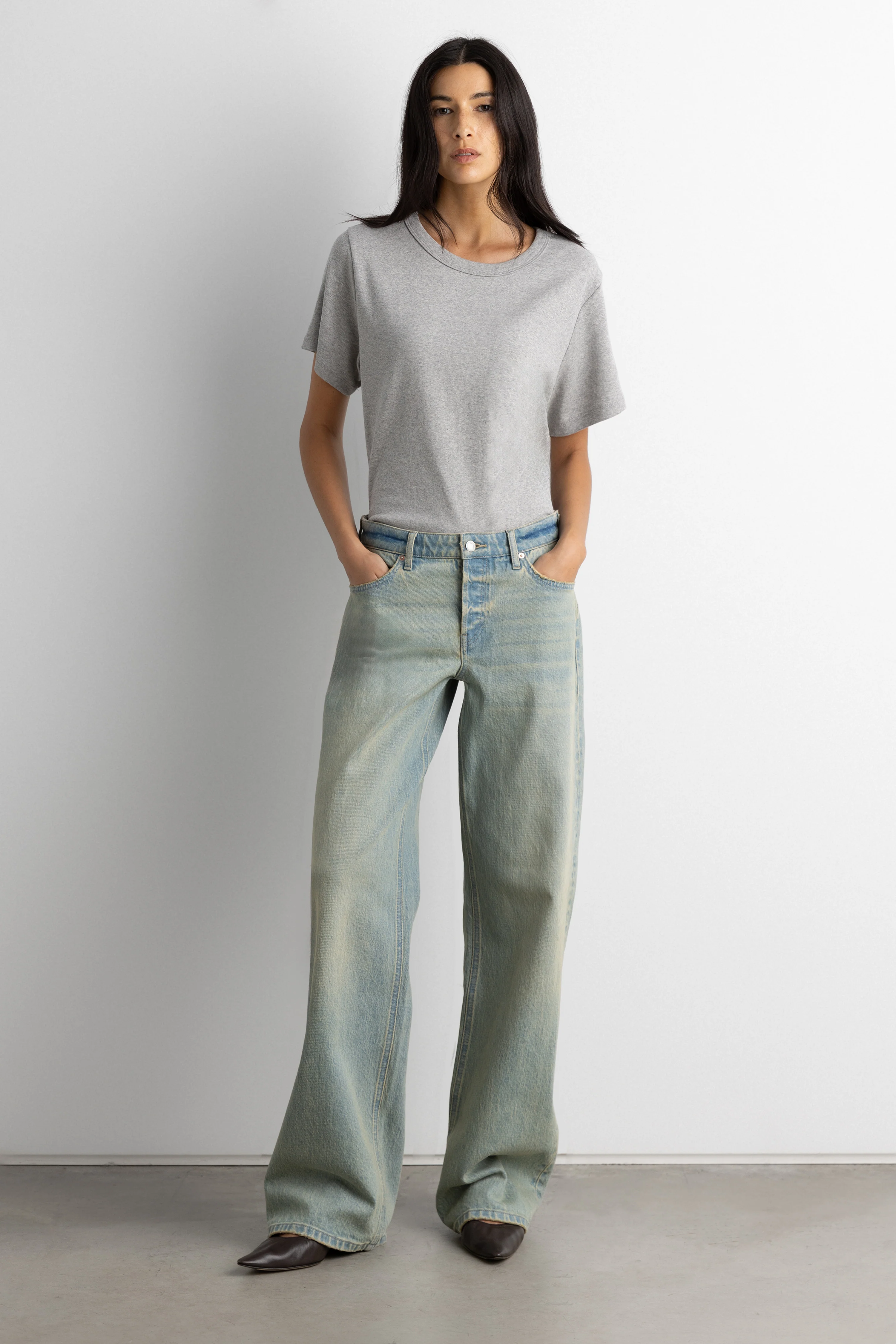 MIDWEIGHT COTTON CREWNECK T-SHIRT - Image 8