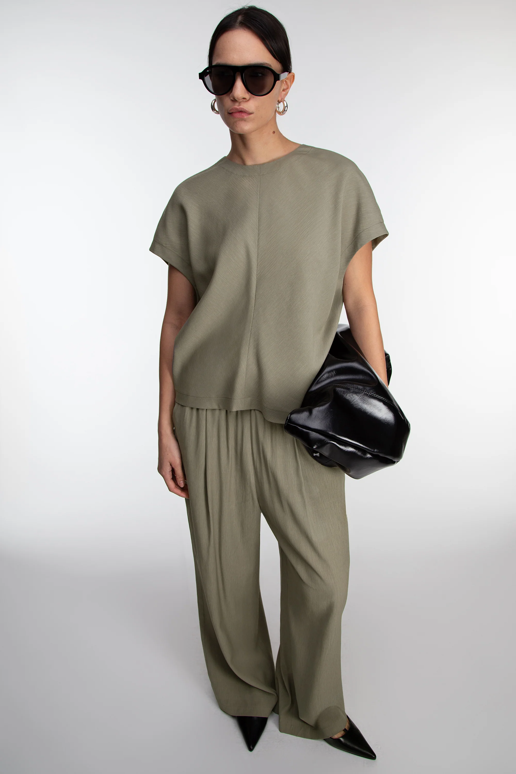 CRINKLED RAYON TOP - Image 5