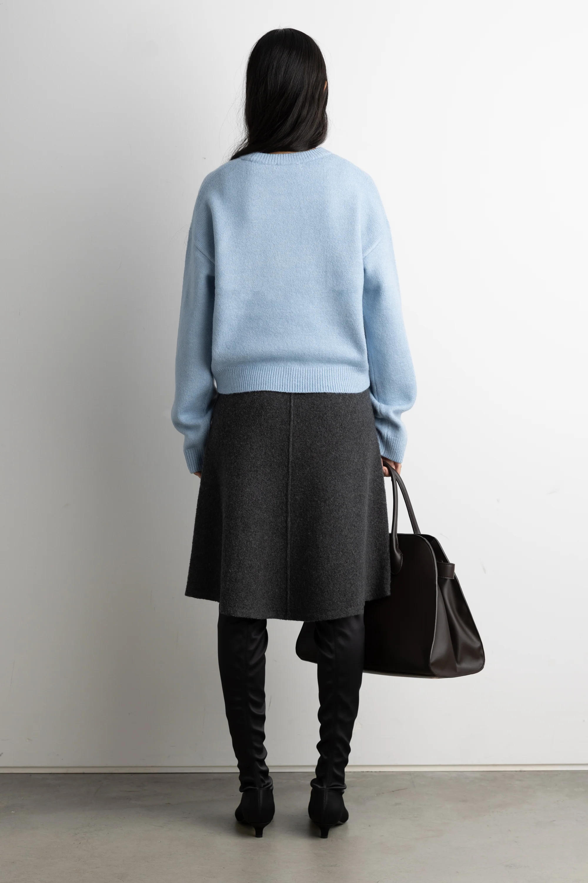 CROPPED CREWNECK SWEATER - Image 4