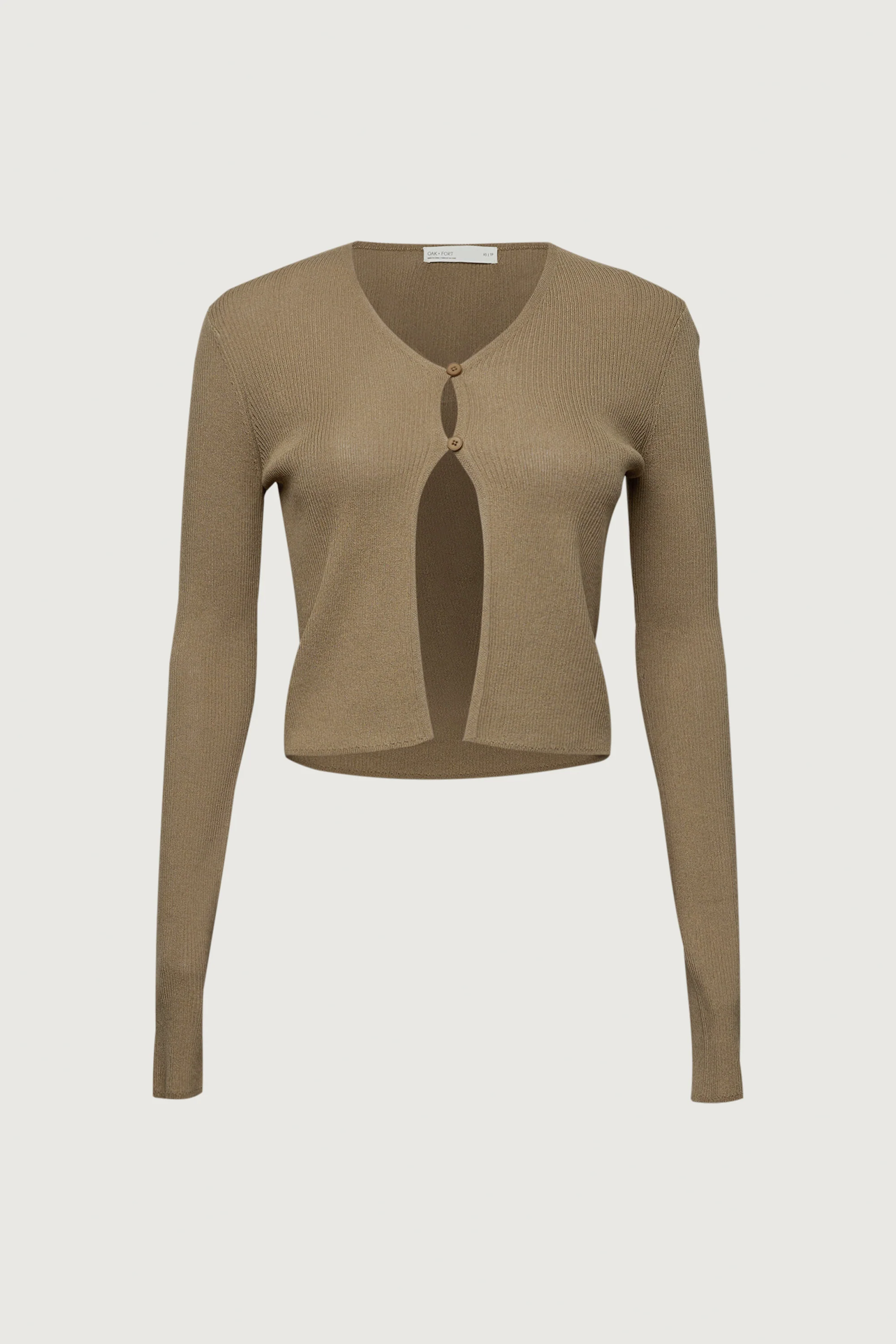 CROPPED LONG SLEEVE CARDIGAN - Image 5