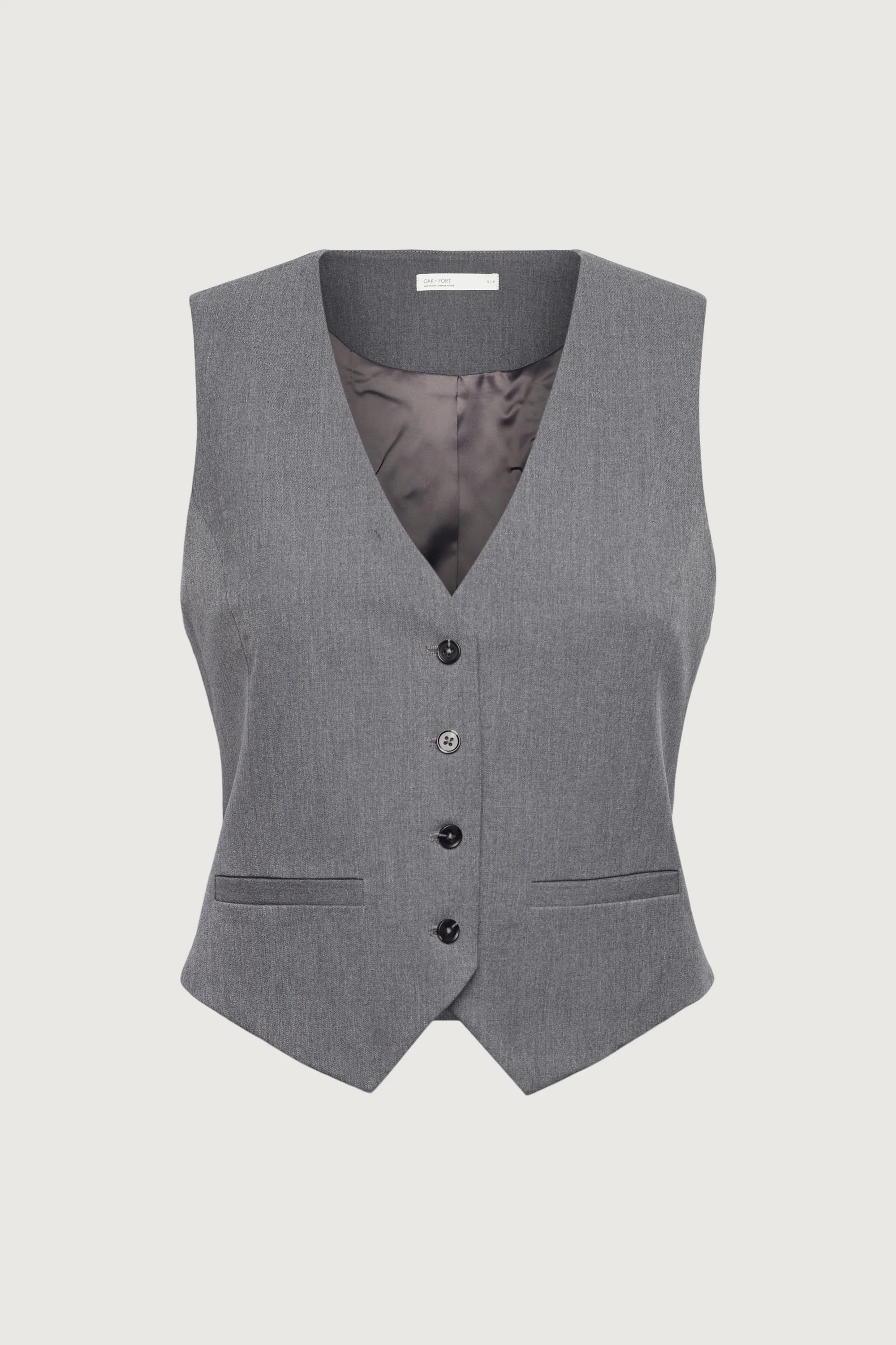 CROPPED SUITING VEST - Image 7