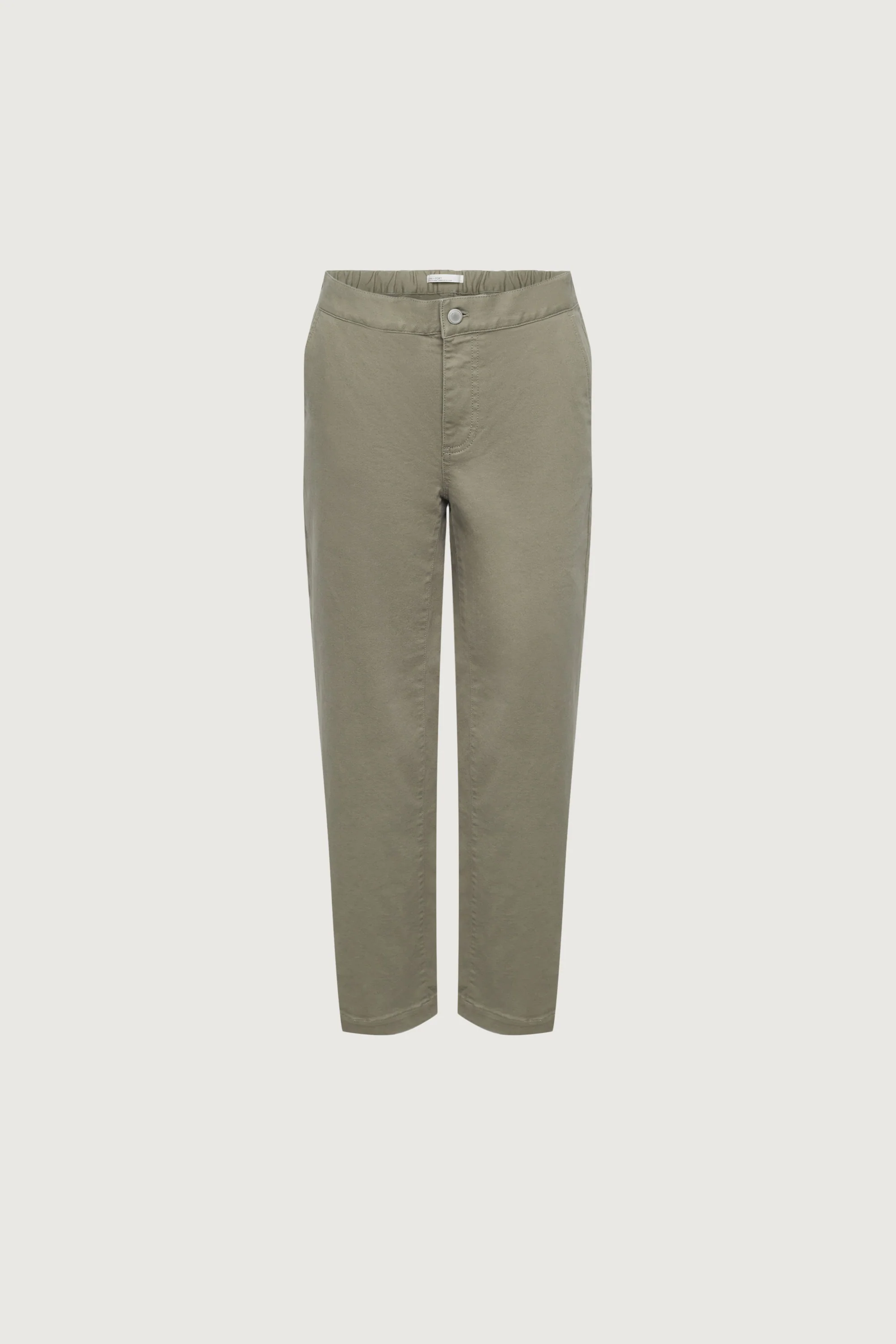 CROPPED LENGTH TWILL WIDE LEG PANT - Image 11
