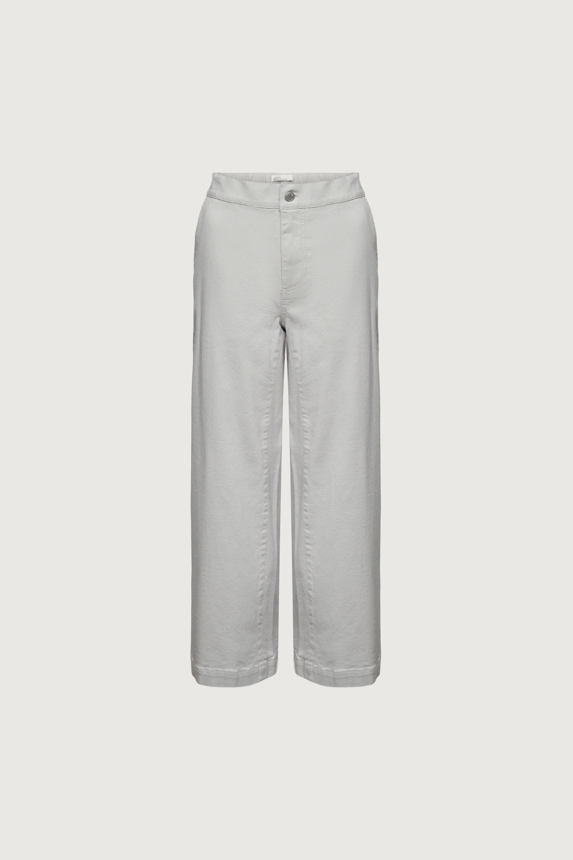 CROPPED LENGTH TWILL WIDE LEG PANT - Image 17