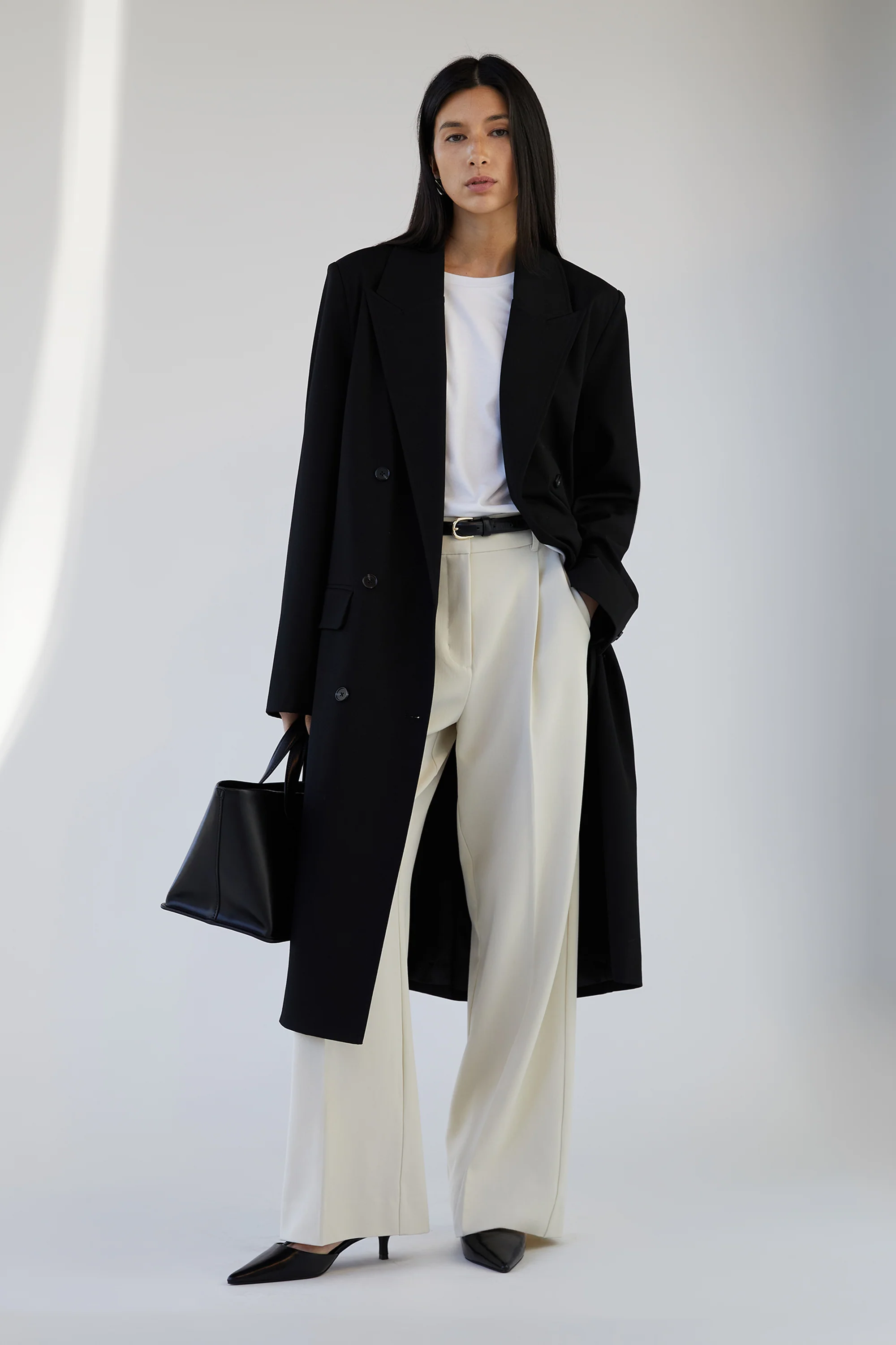 DOUBLE-BREASTED SUITING COAT - Image 3