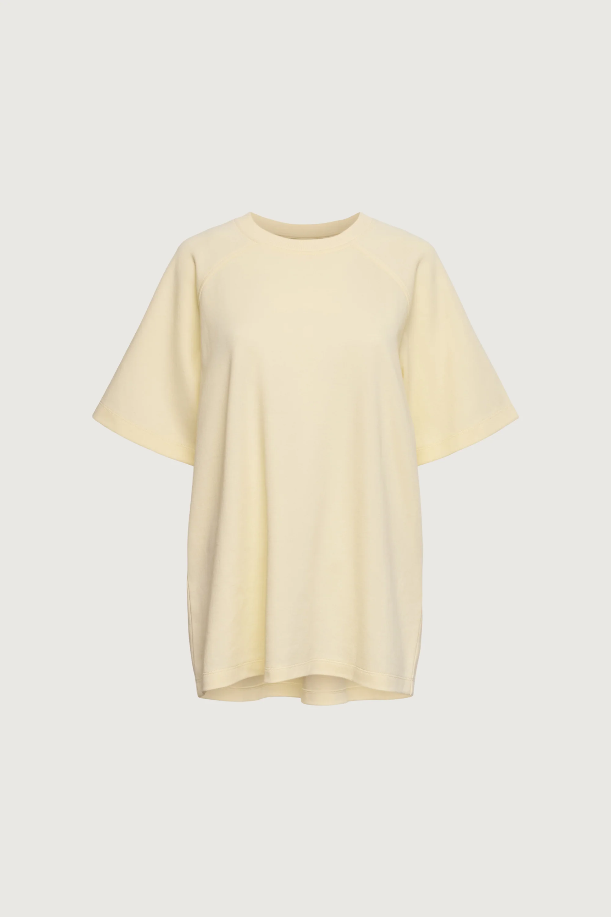 DOUBLE-KNIT COTTON BLEND RAGLAN T-SHIRT - Image 6