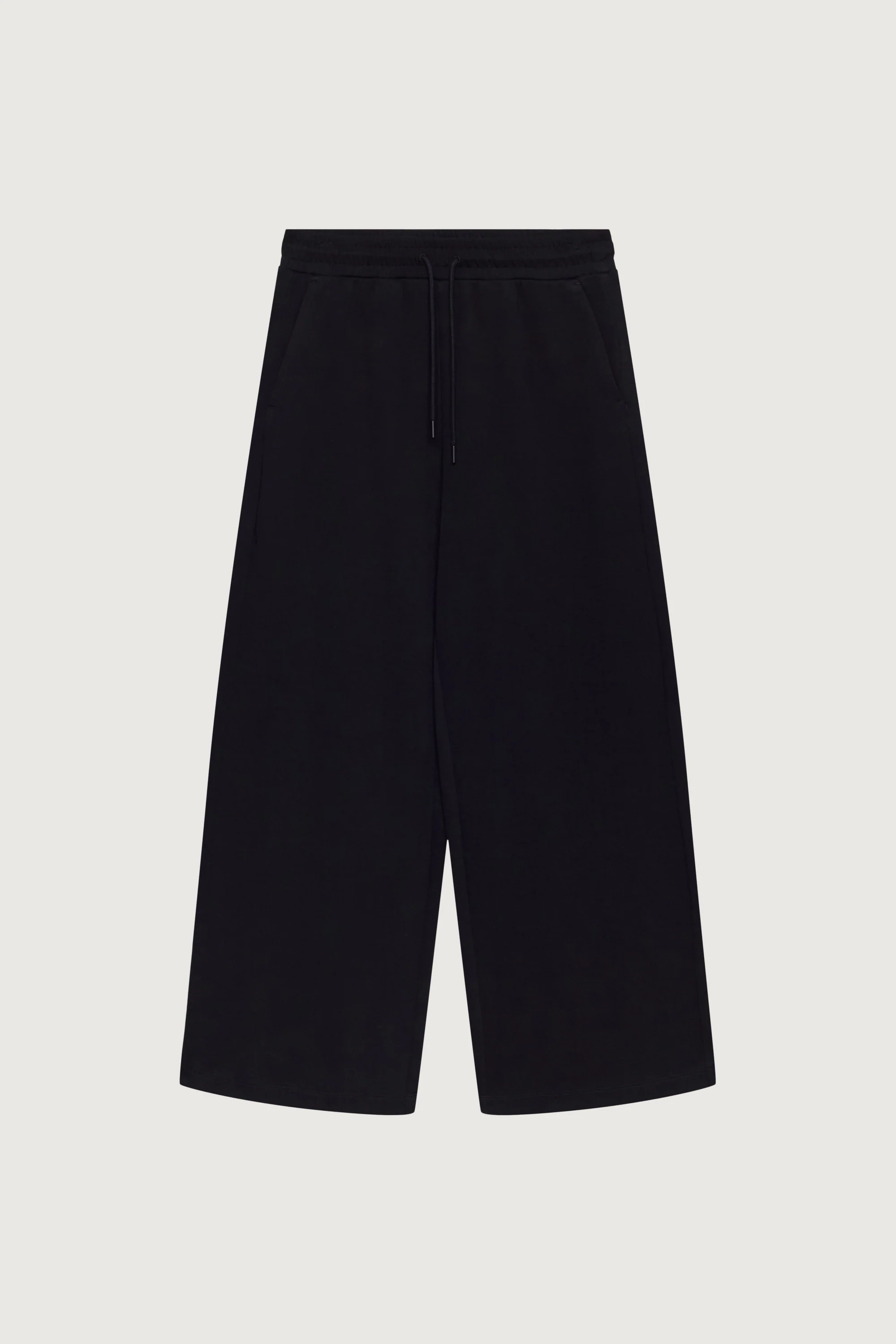 DOUBLE-KNIT COTTON BLEND WIDE LEG PANT - Image 5