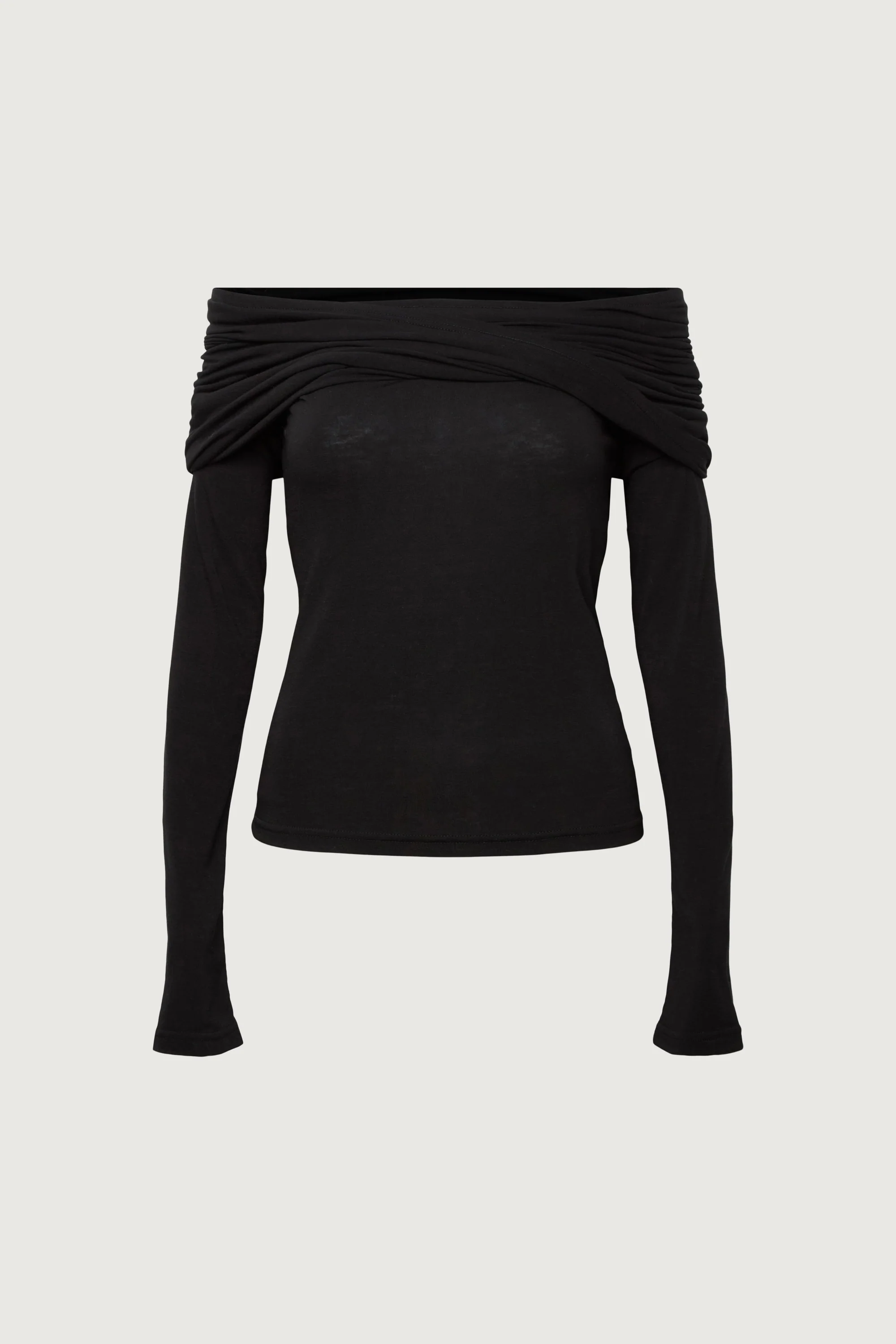 DRAPED OFF-SHOULDER TOP - Image 5