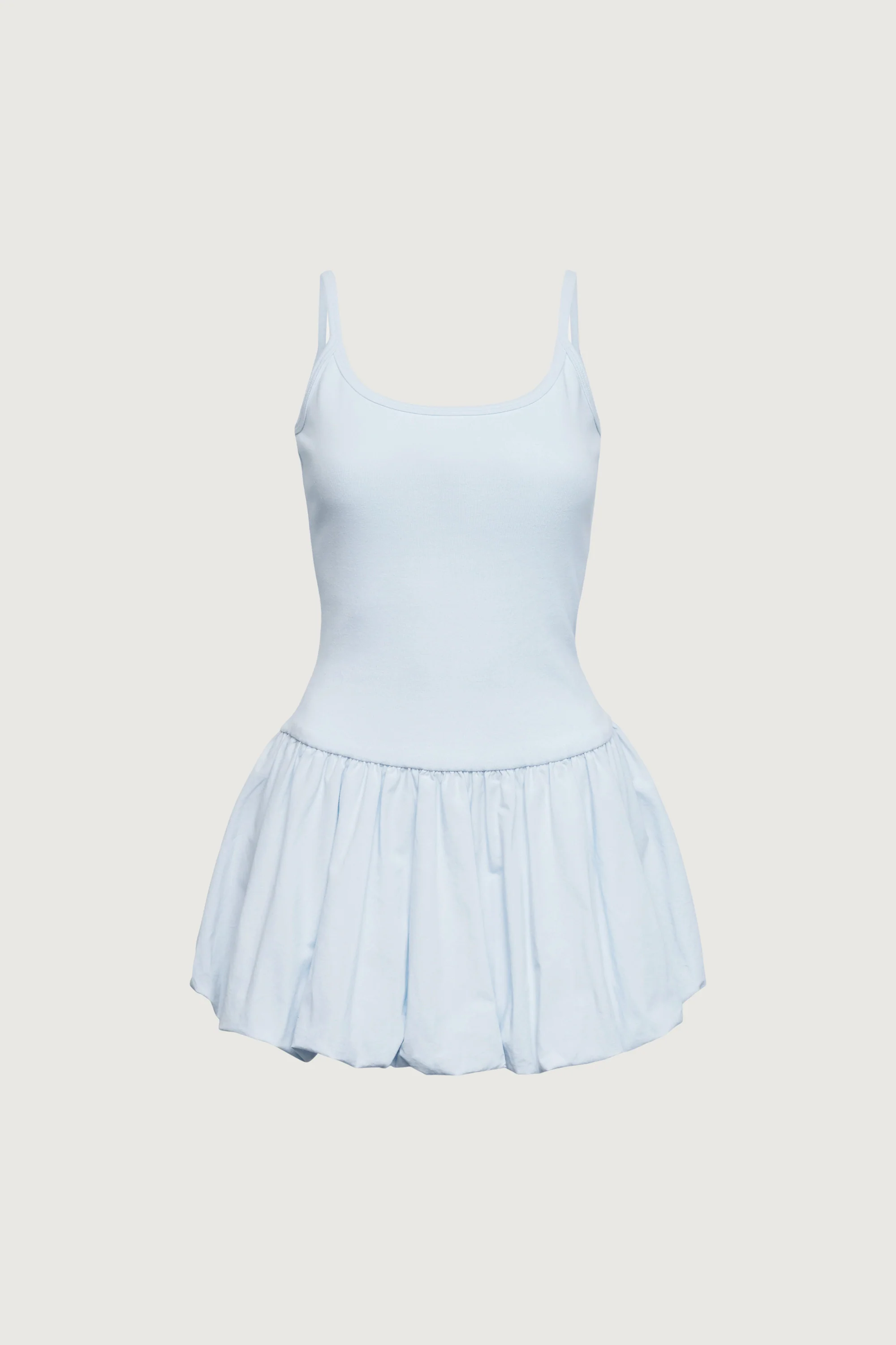 DROP WAIST BUBBLE HEM MINI DRESS - Image 10