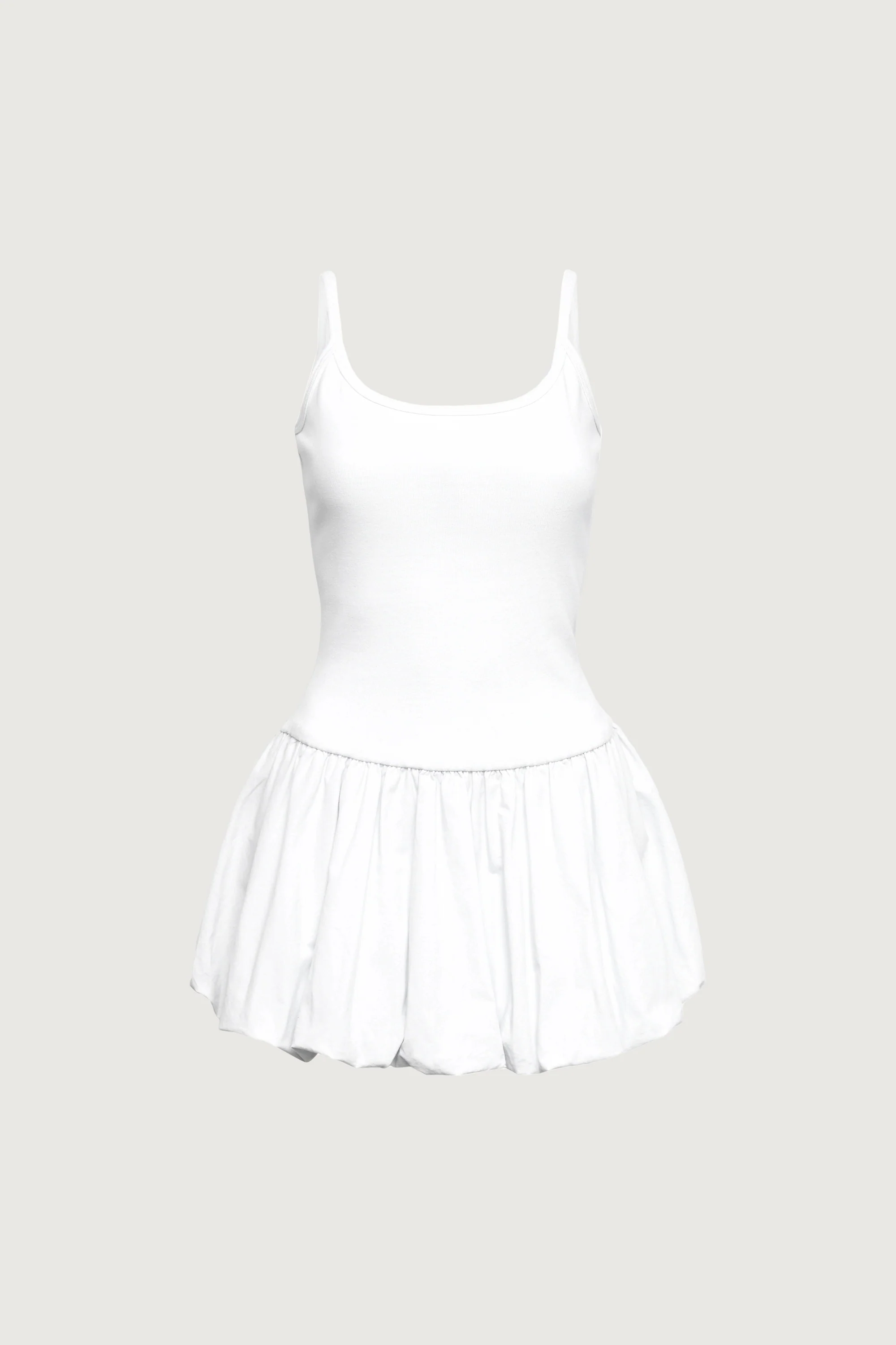 DROP WAIST BUBBLE HEM MINI DRESS - Image 13