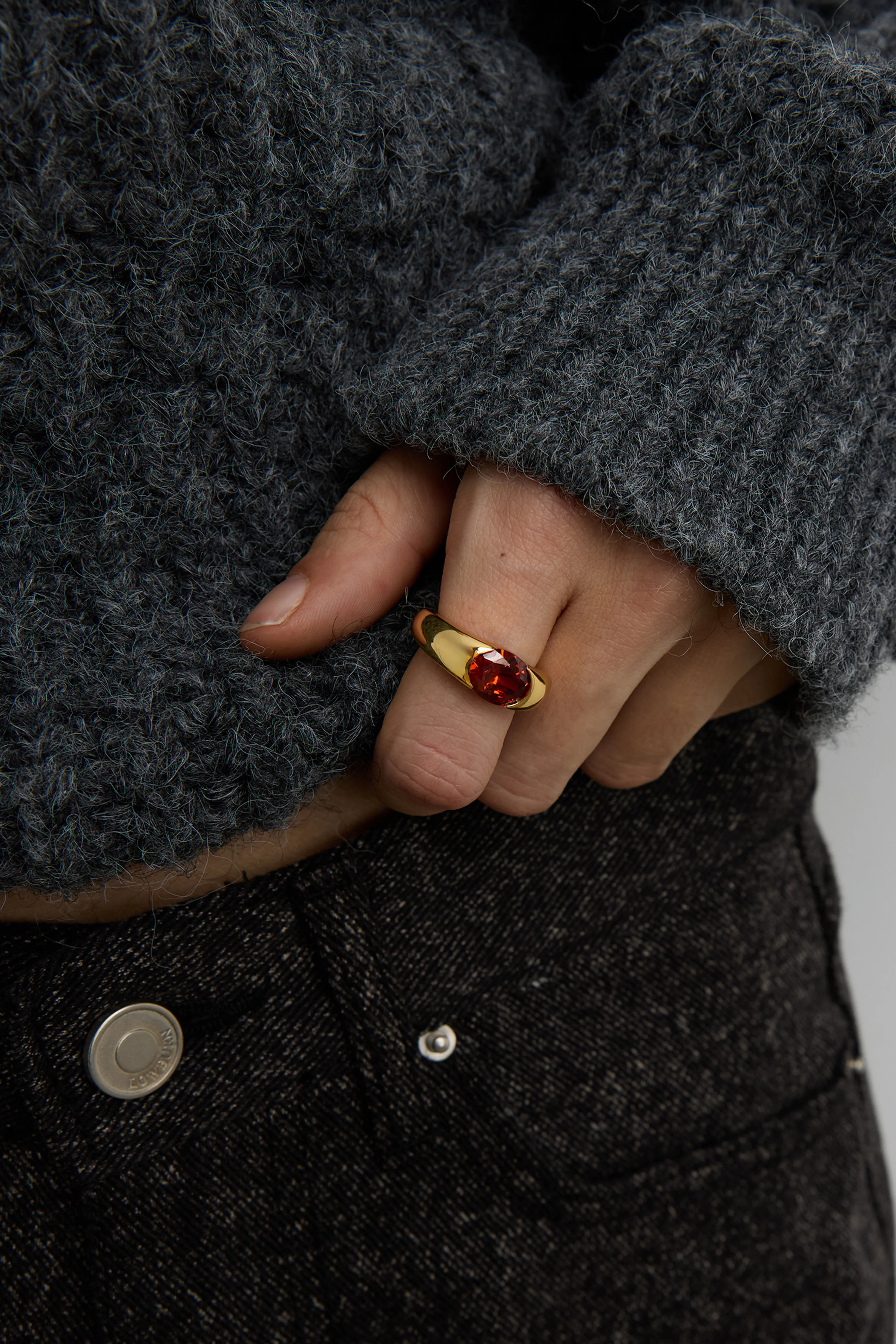 ELLIPSE ZIRCONIA RING - Image 2