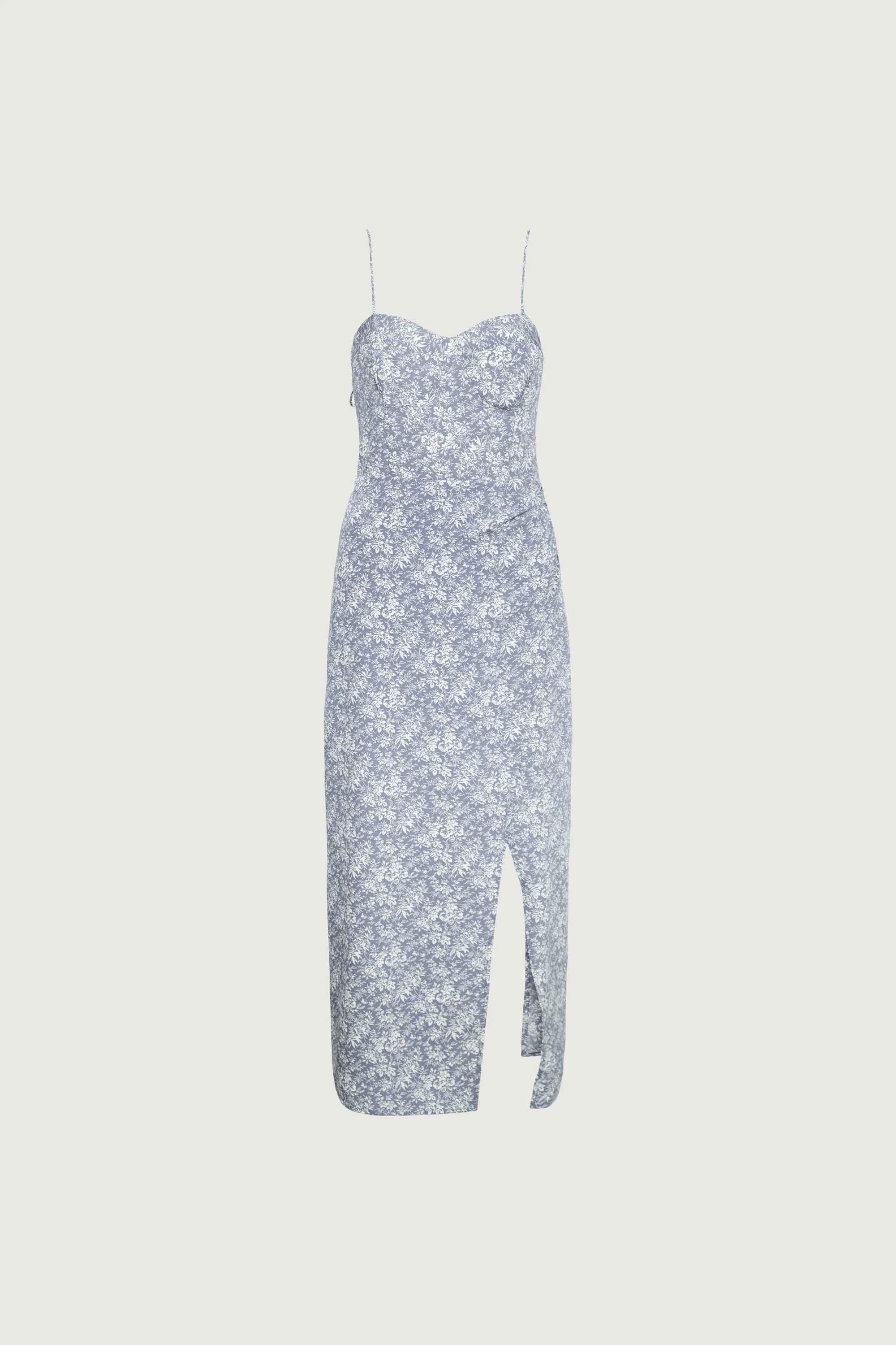 FLORAL MIDI DRESS - Image 12