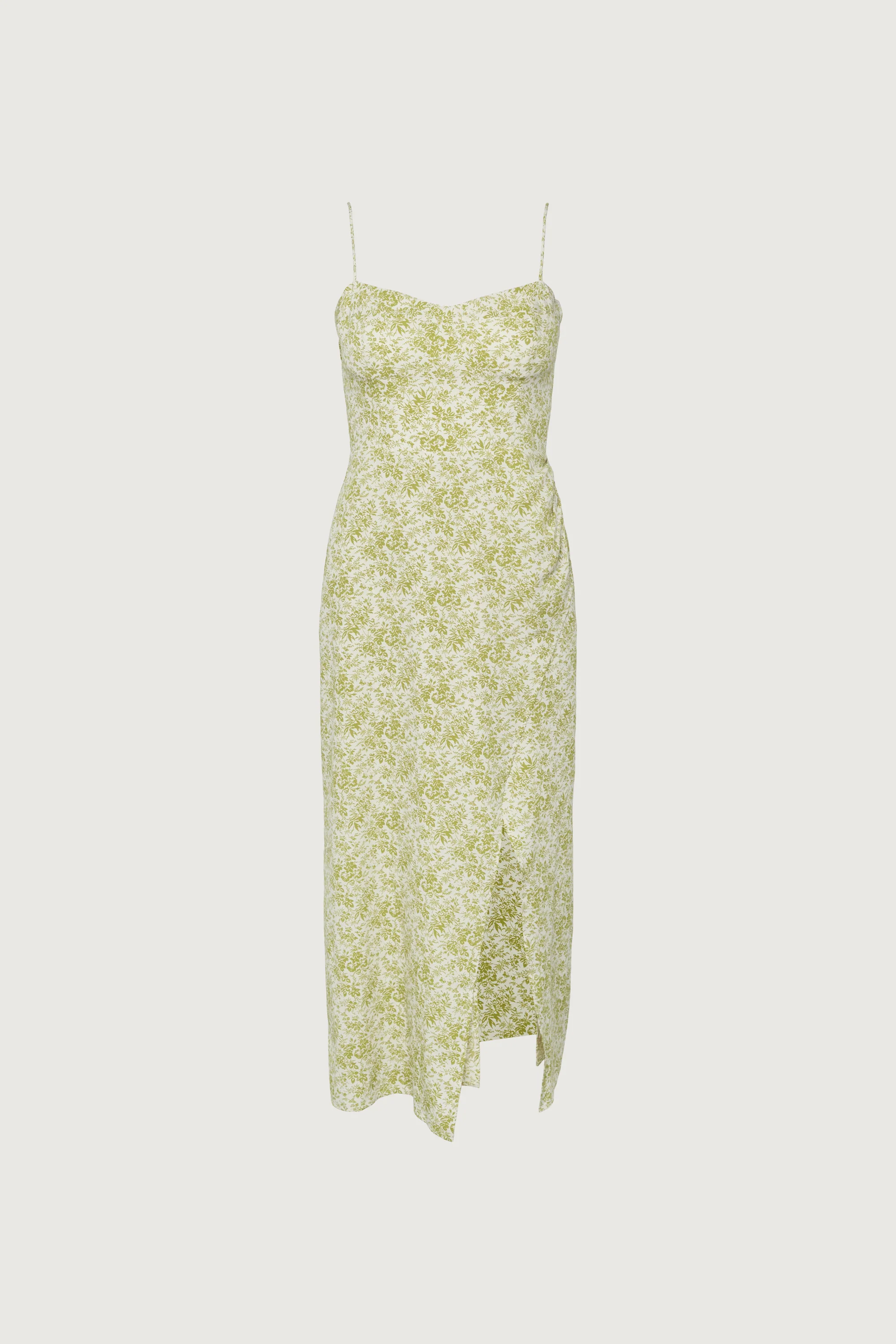 FLORAL MIDI DRESS - Image 5