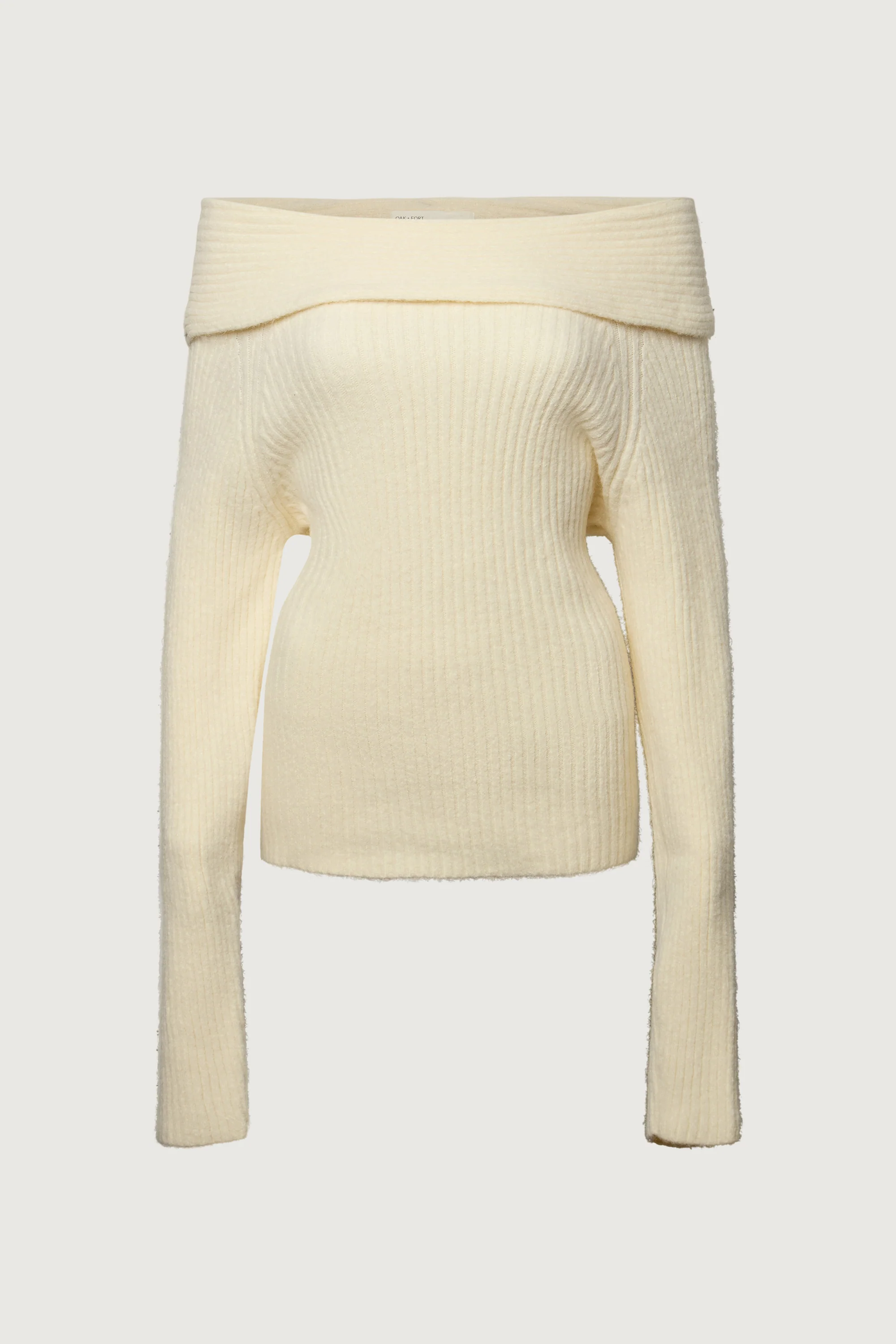 FOLD OVER OFF THE SHOULDER SWEATER - Image 6