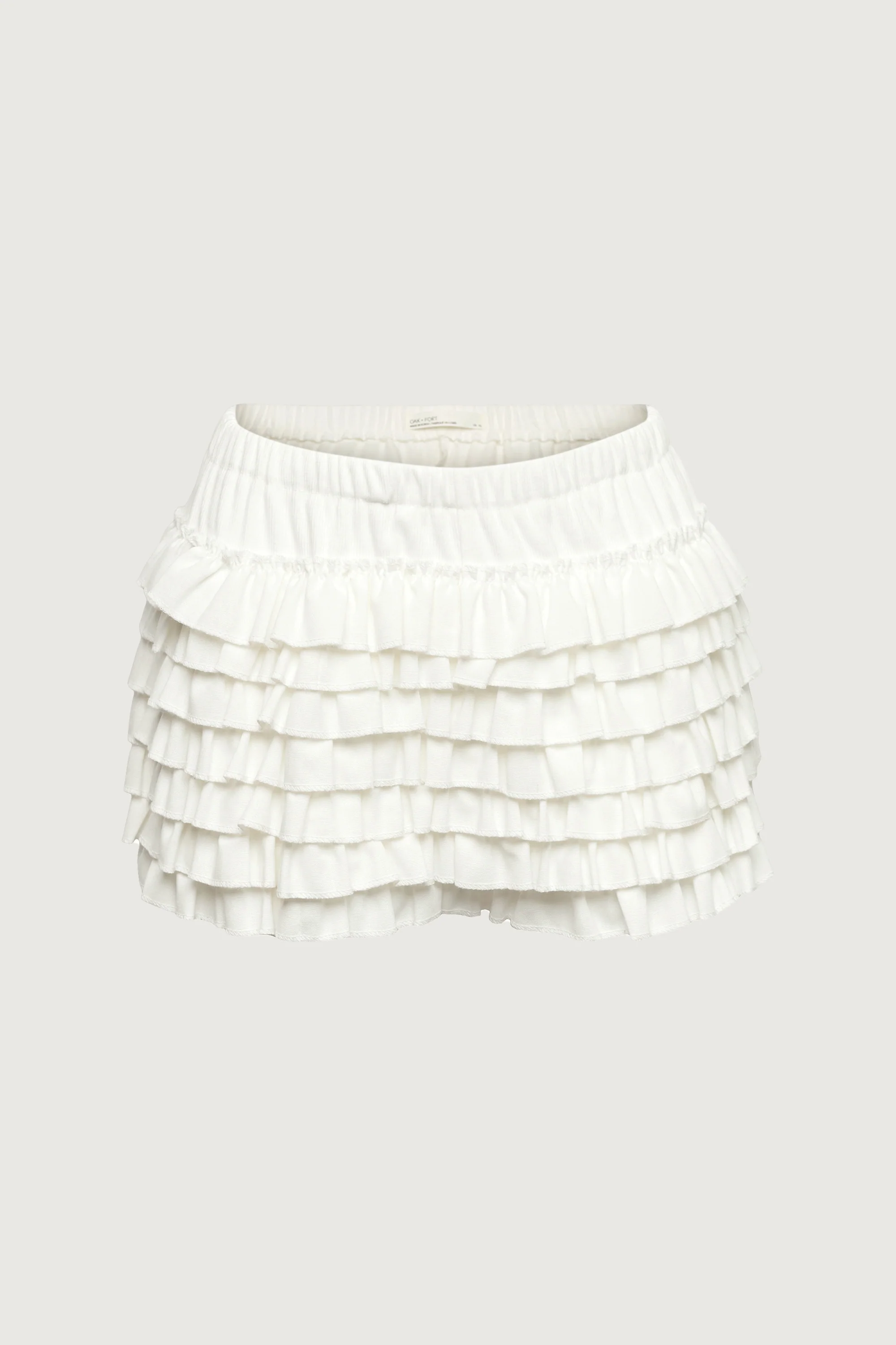 RUFFLE TIERED MINI BLOOMER SHORT - Image 8