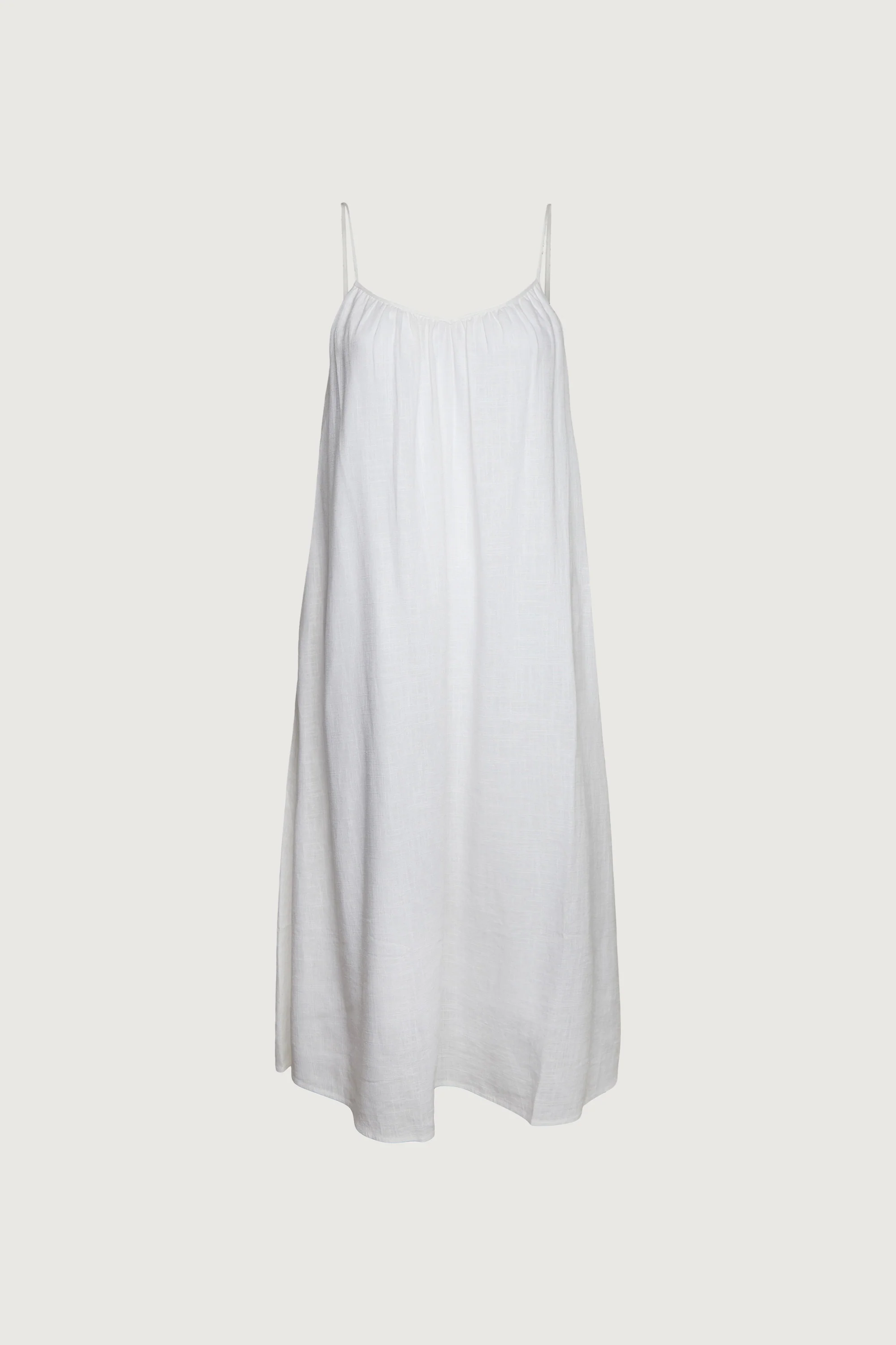 GATHERED NECKLINE MAXI DRESS - Image 5
