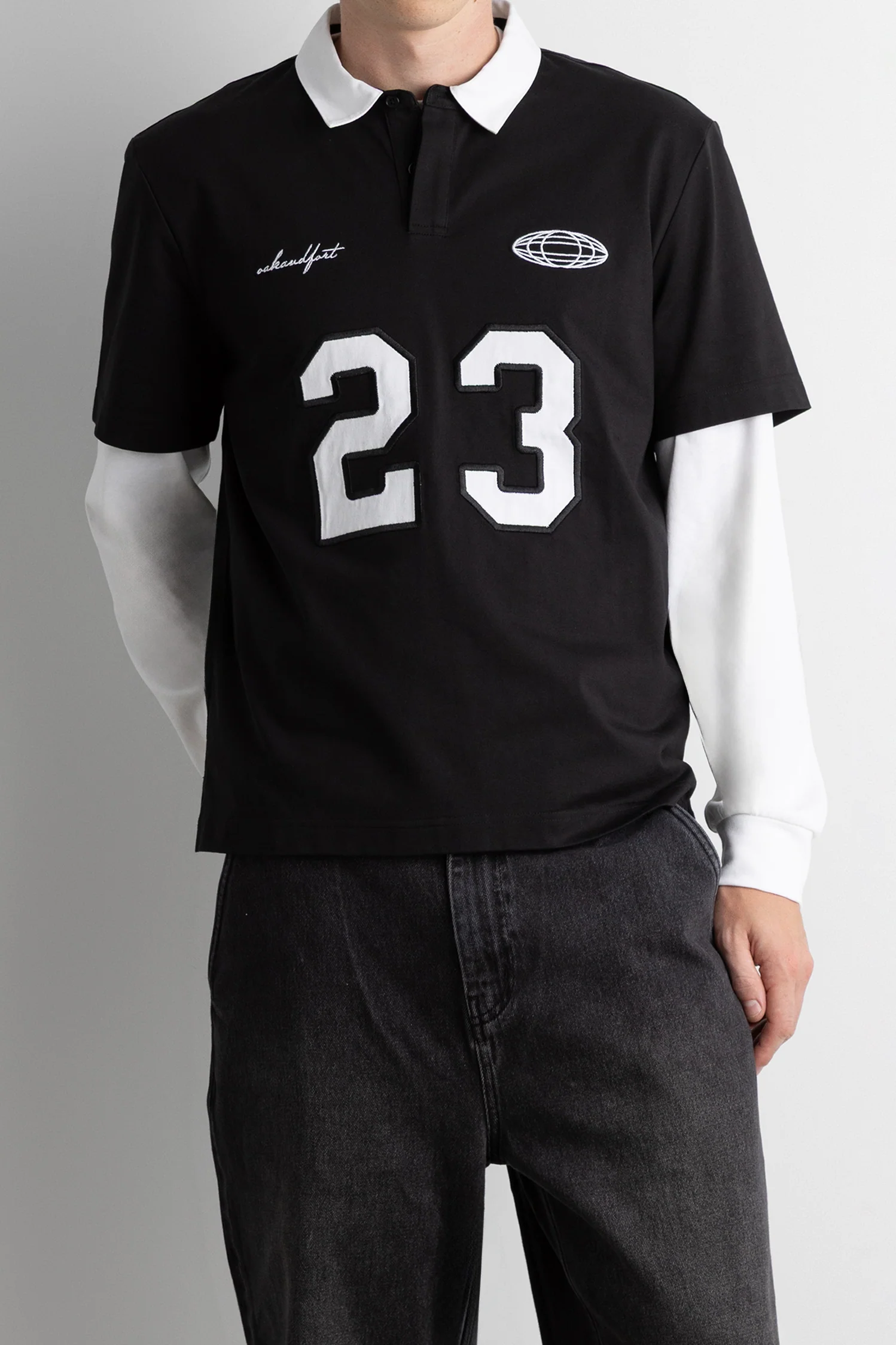 GRAPHIC RUGBY POLO SHIRT - Image 2