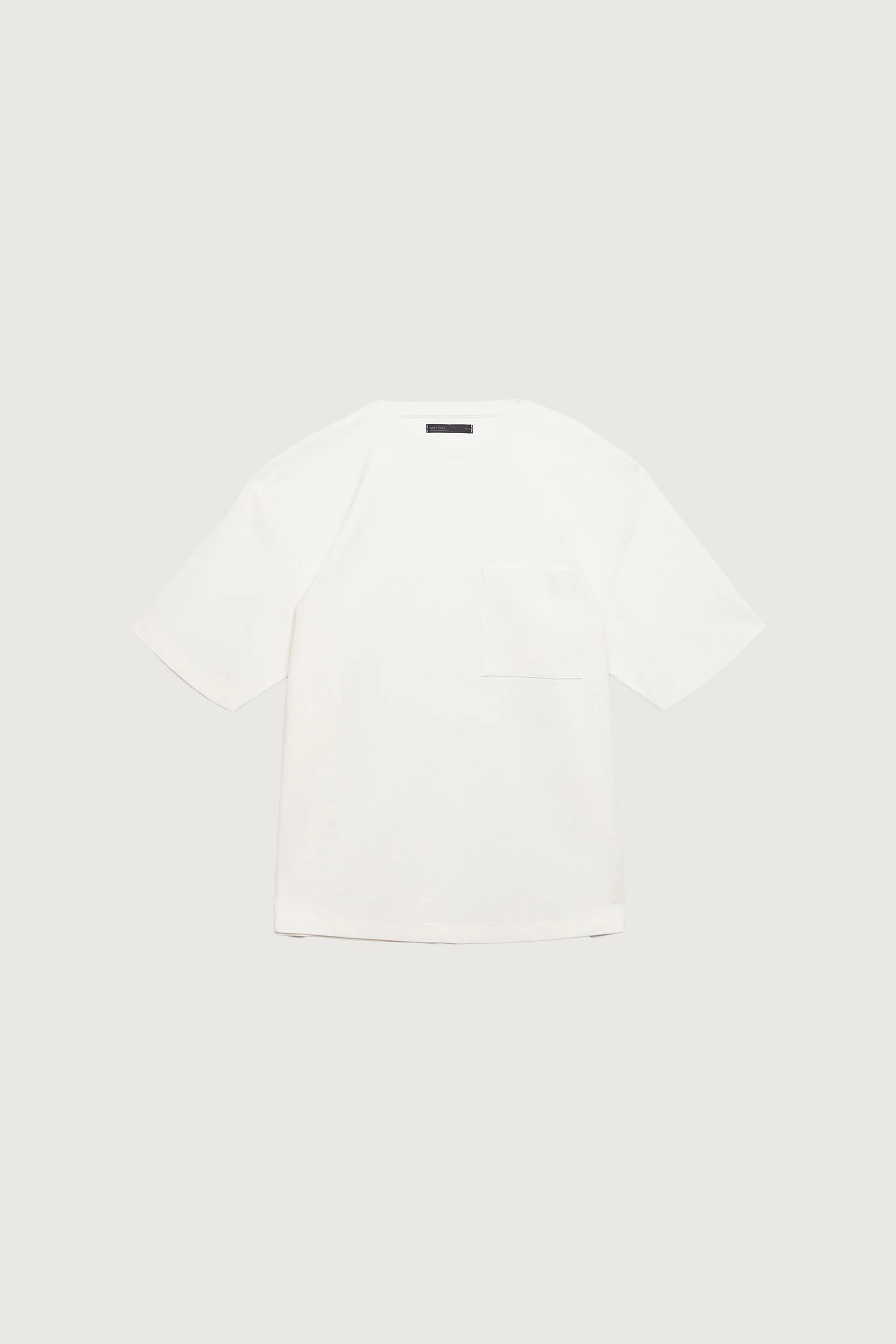 HEAVY COTTON FRONT POCKET T-SHIRT - Image 4