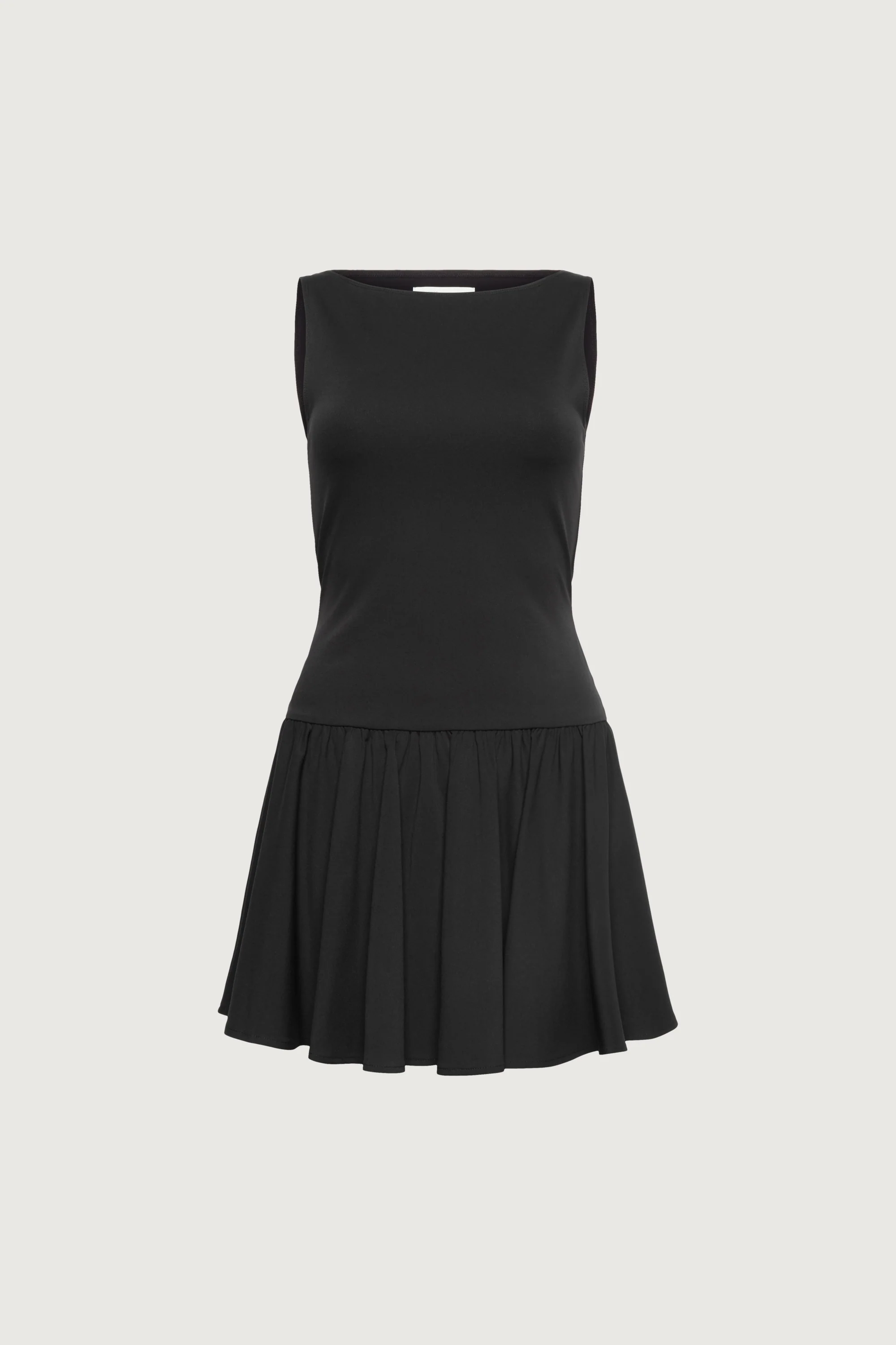HIGH NECK MINI DRESS - Image 5