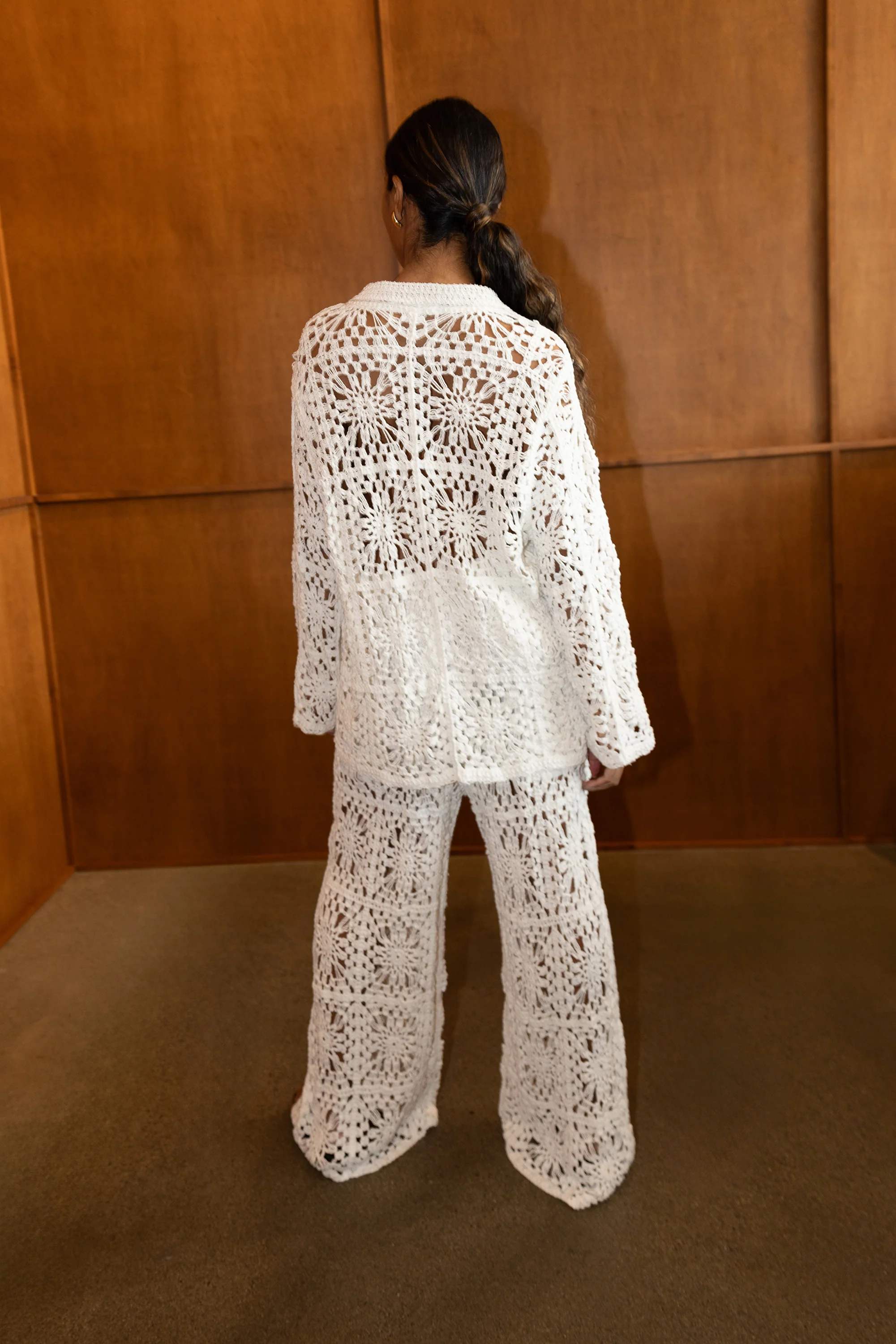 CROCHET BUTTON UP SHIRT - Image 4
