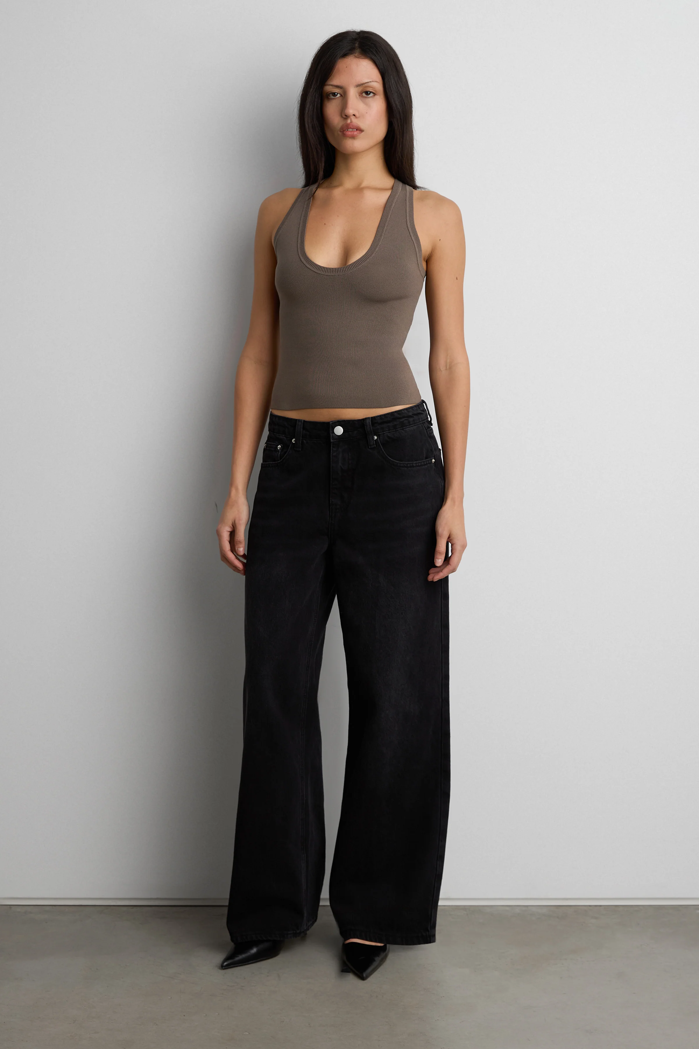 KNIT FORM RACERBACK TANK TOP - Image 7