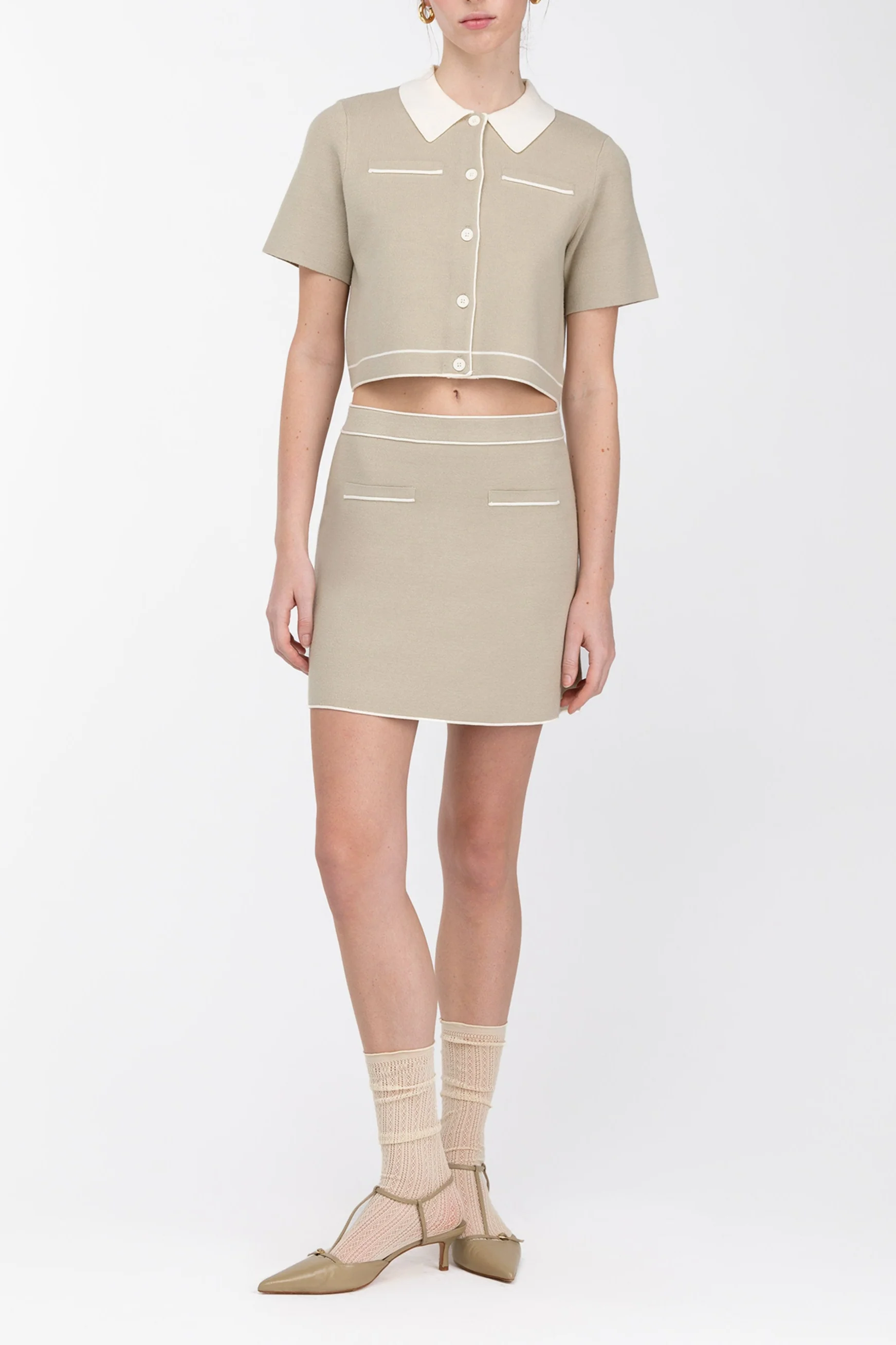 KNIT MINI SKIRT - Image 12