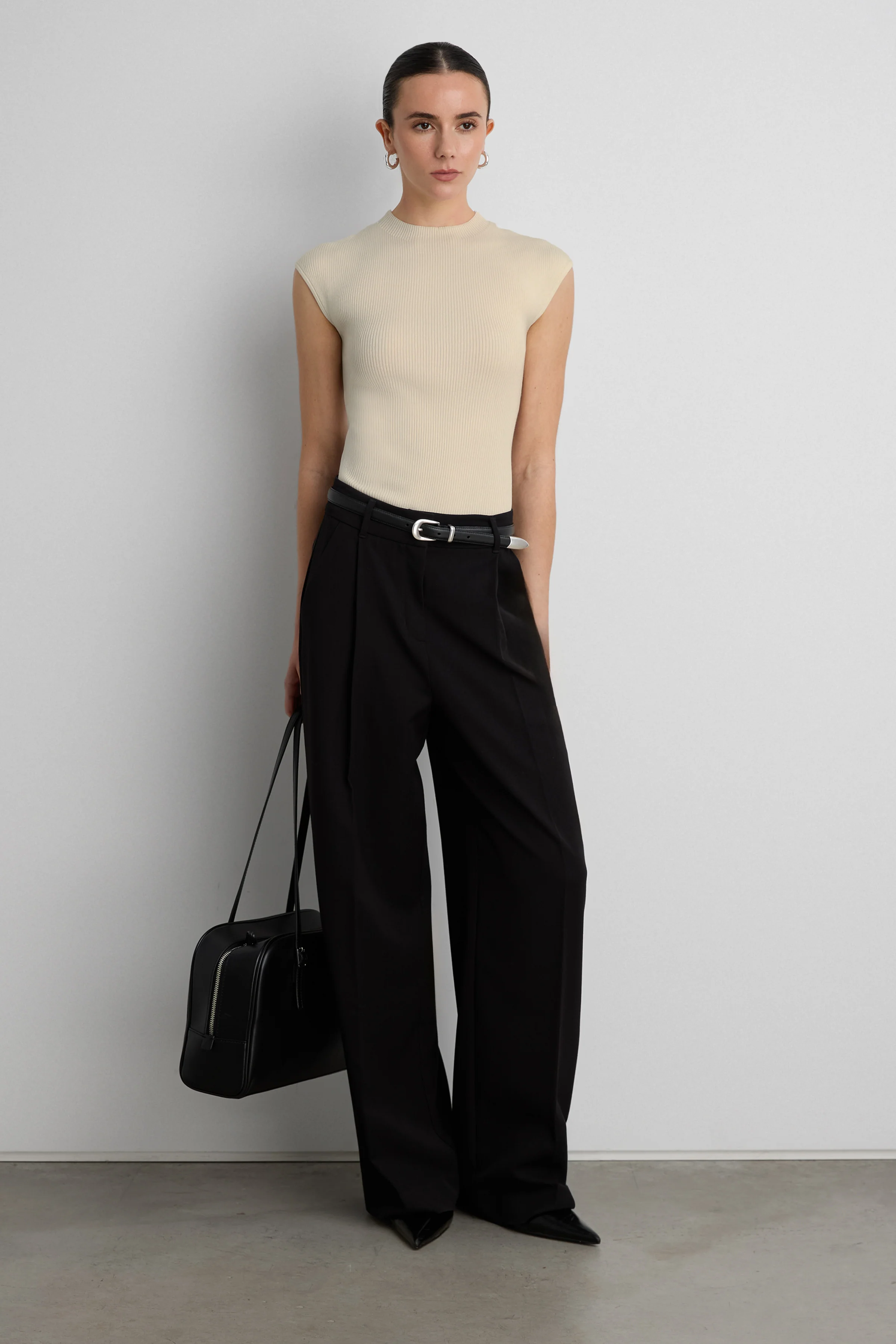 KNIT MOCKNECK TOP - Image 2