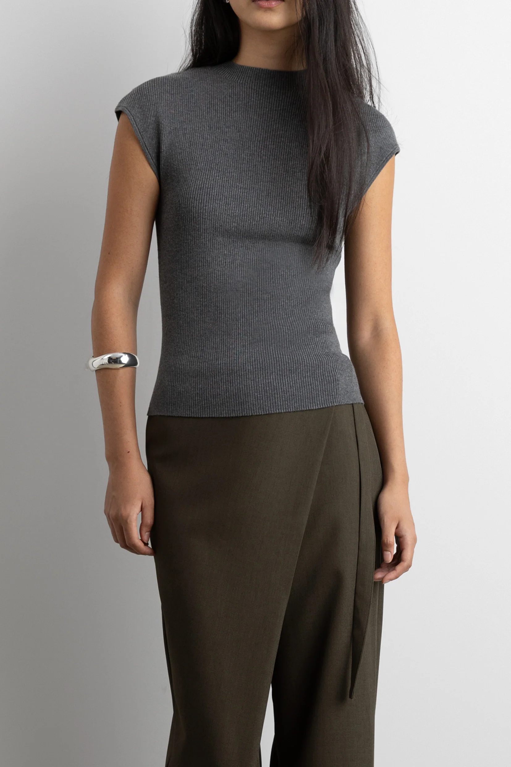 KNIT MOCKNECK TOP - Image 6
