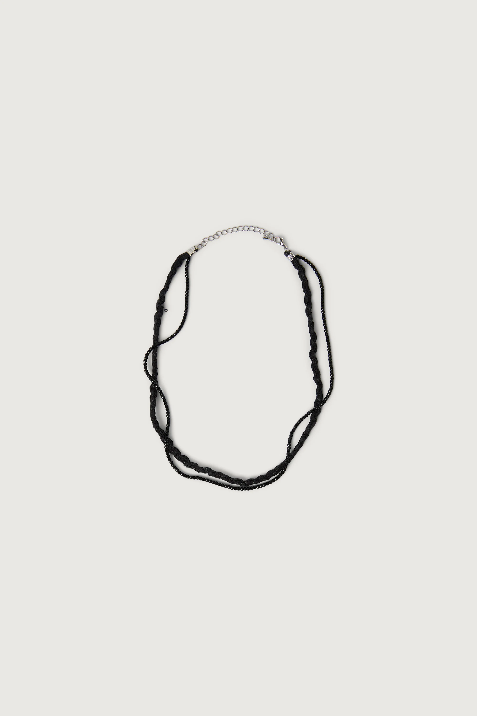 LAYERED NECKLACE WITH PENDANTS - Image 3
