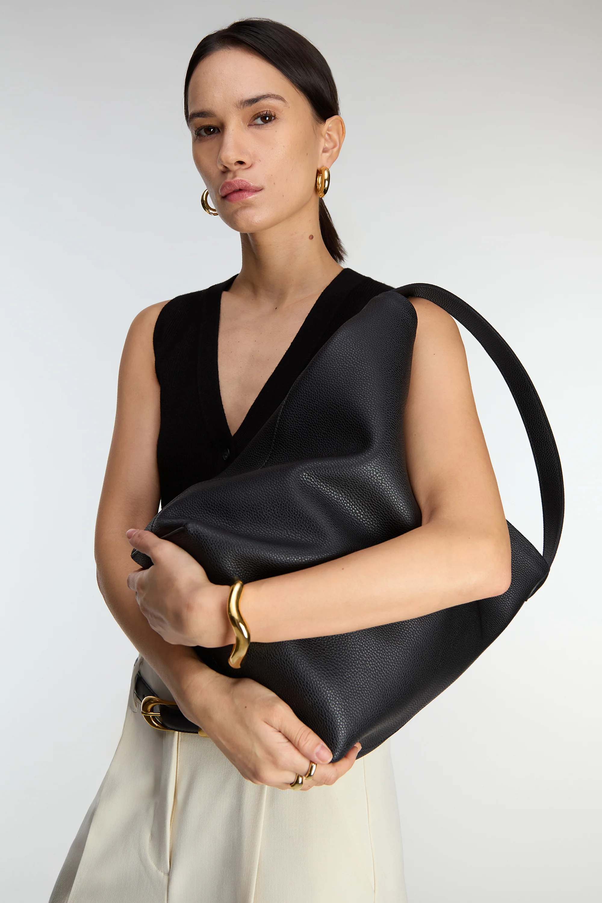 AMELIA LEATHER TOTE BAG - Image 3