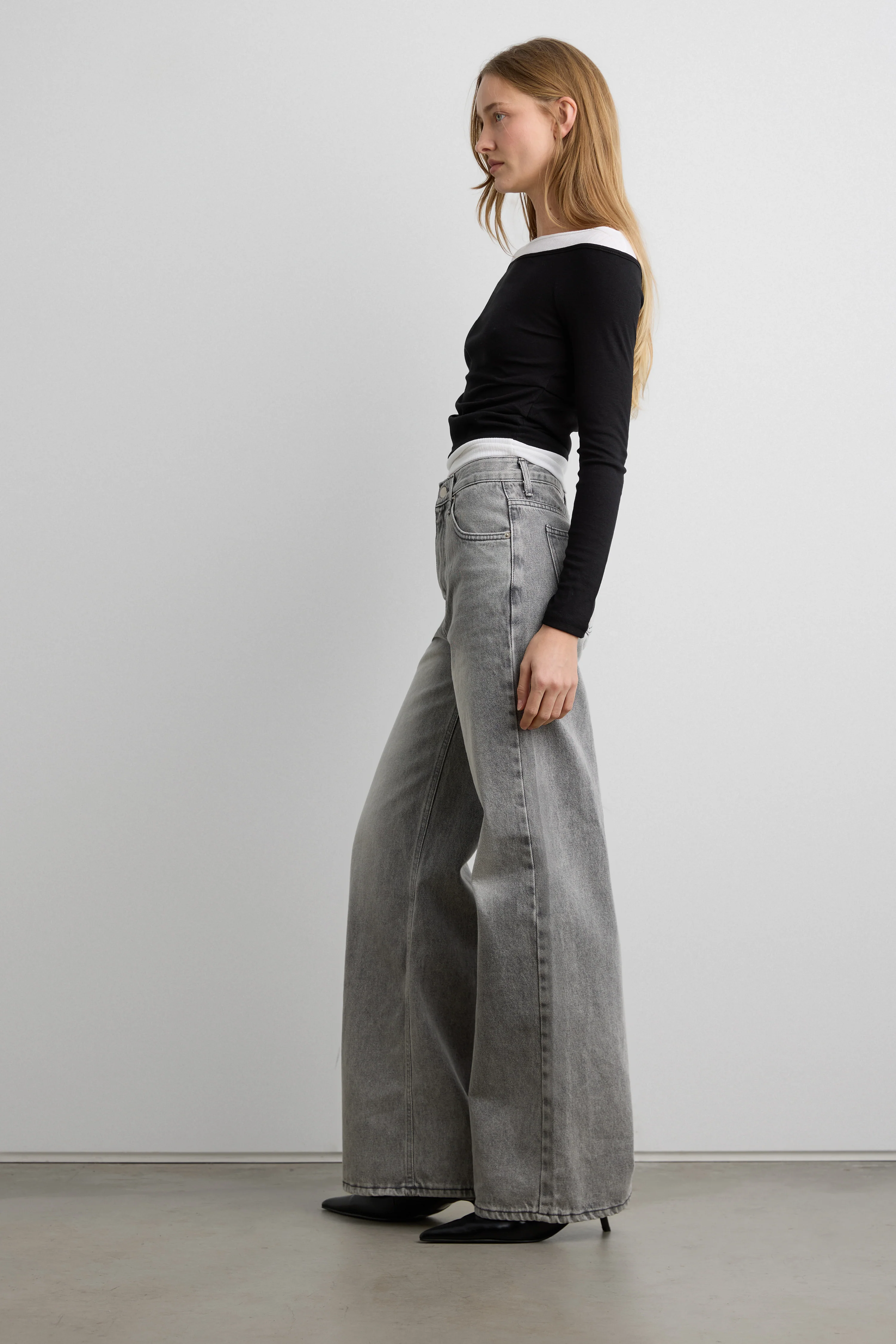 LAYERED BOAT NECK TOP - Image 6
